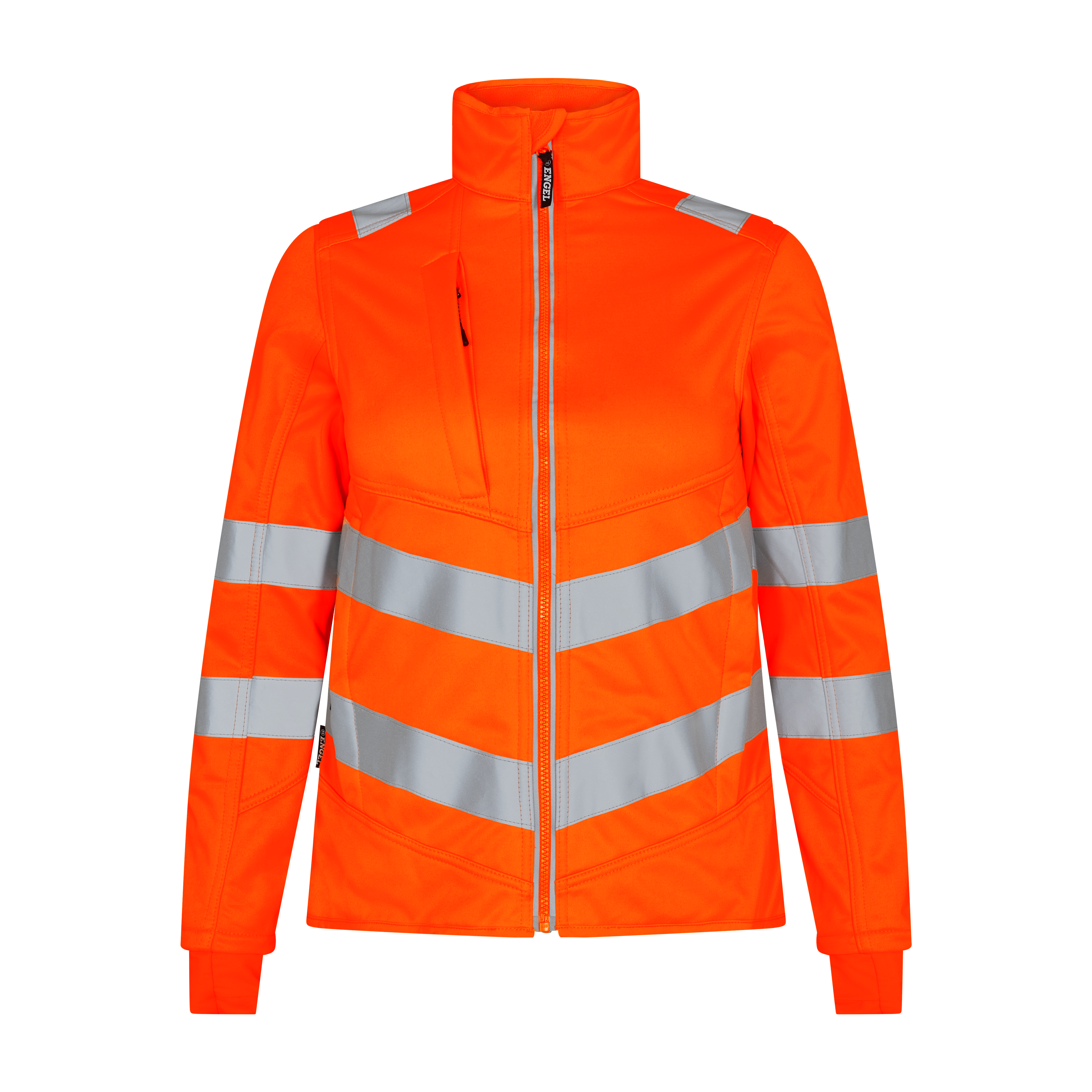 Engel Workwear Safety dame softshelljakke - Hi-vis Orange [10] / XS