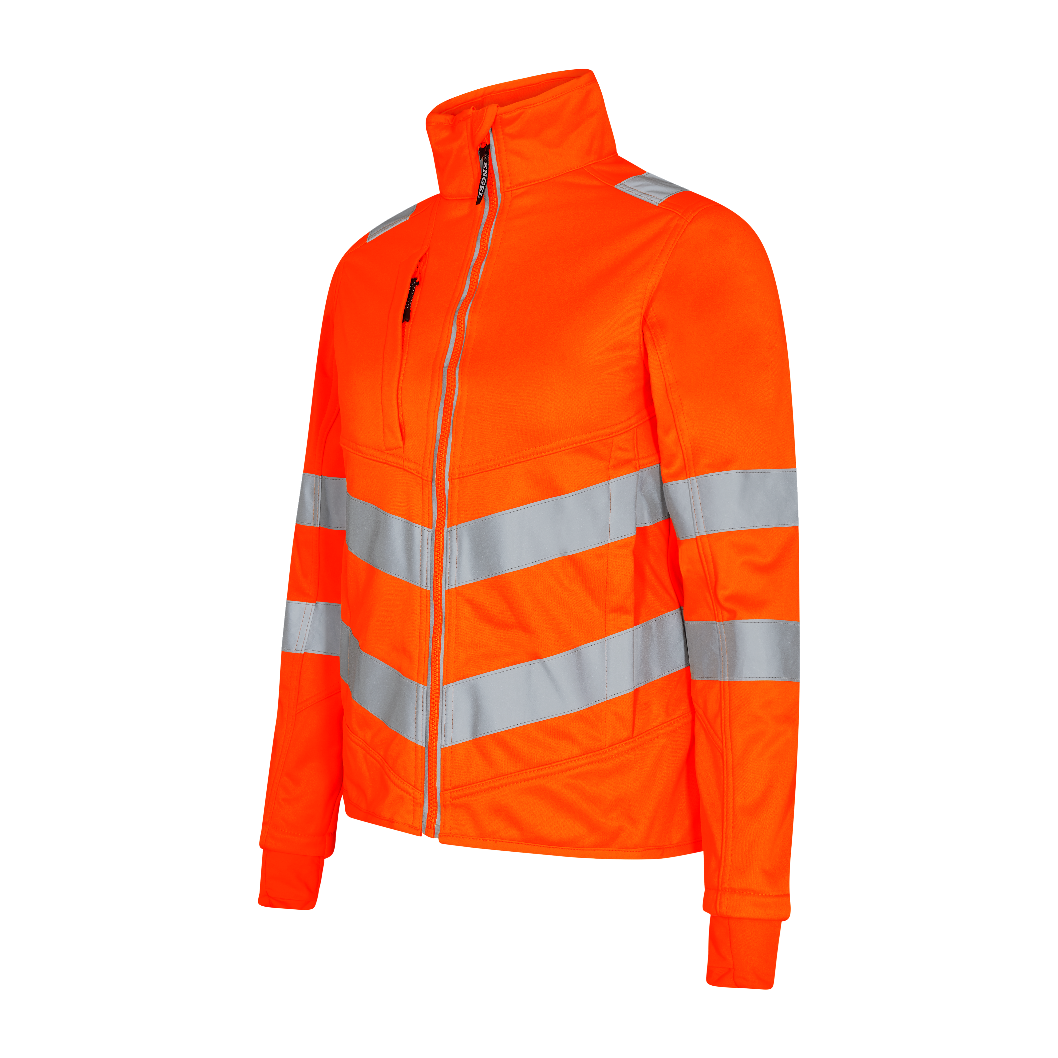 Engel Workwear Safety dame softshelljakke - Hi-vis Orange [10] / XS
