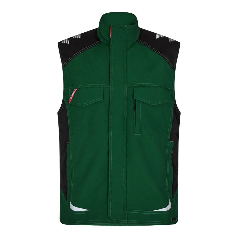 GALAXY Serviceweste – Grün / Schwarz (Front)