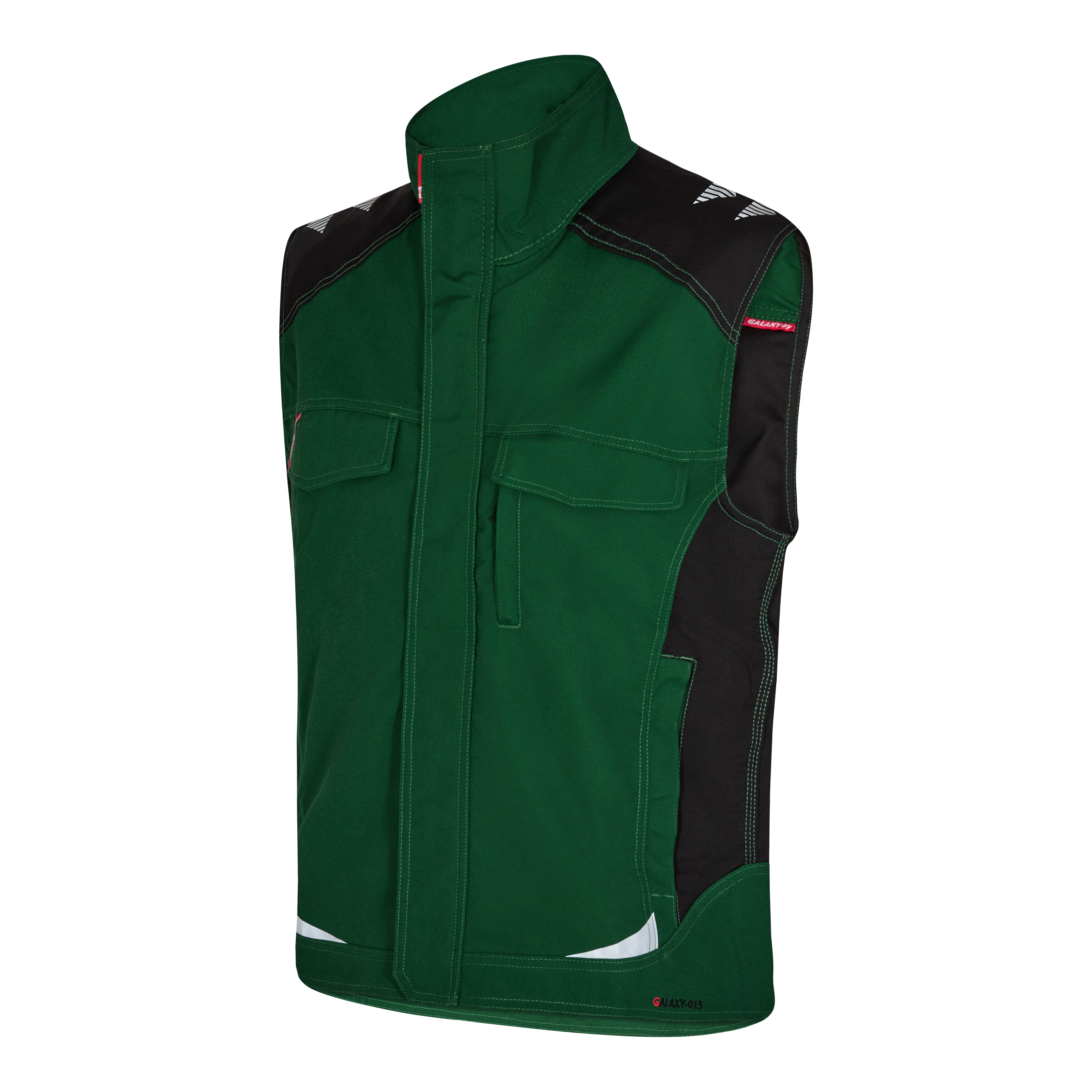 Engel Workwear Galaxy servicevest - Grøn/Sort [120] / XS