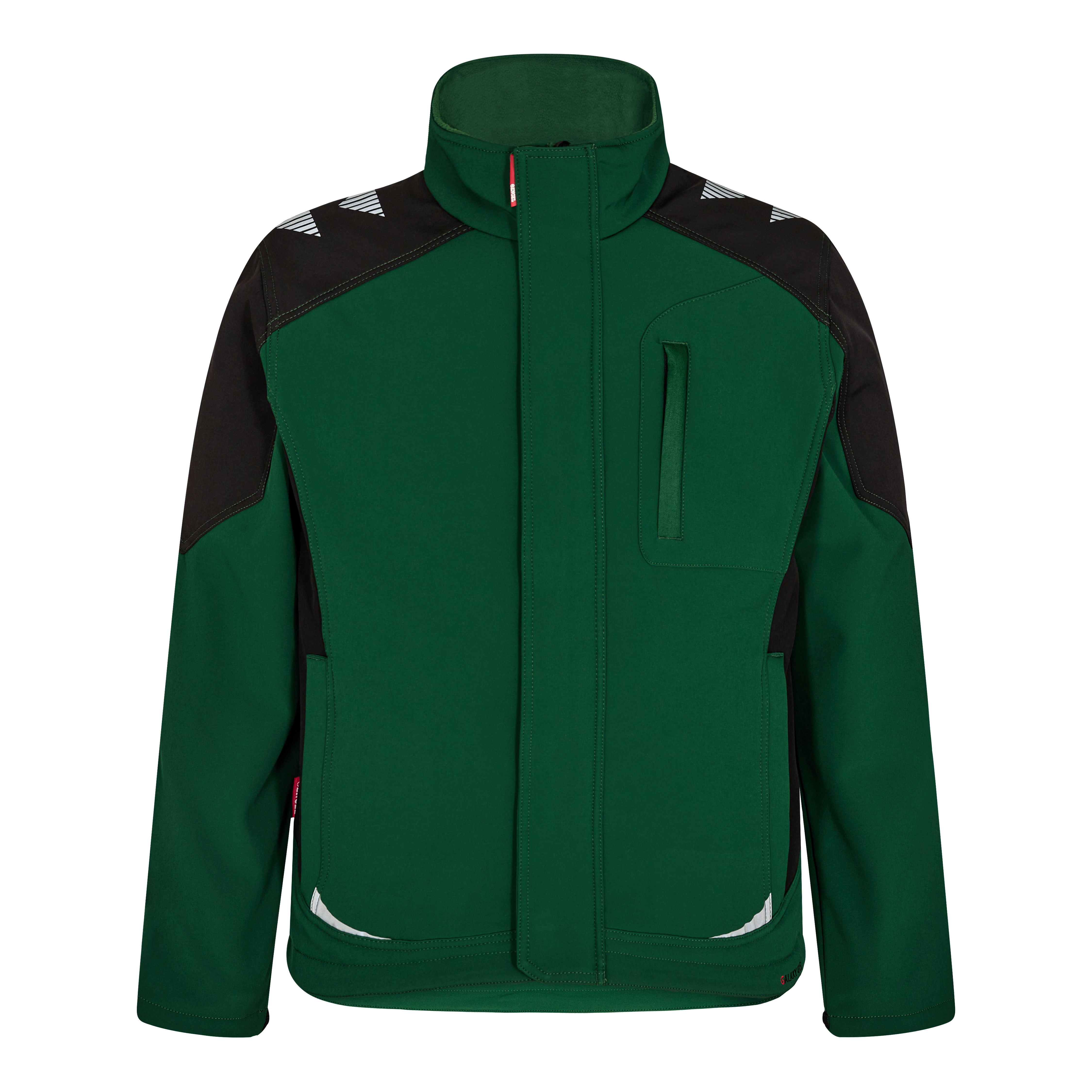 Engel Workwear Galaxy softshelljakke - Grøn/Sort [120] / XS