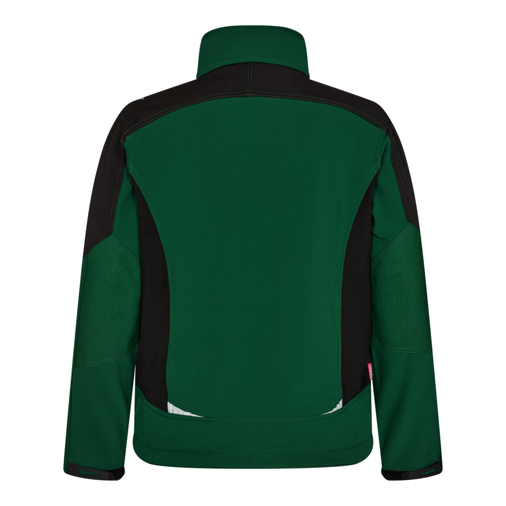GALAXY Softshelljacke – Grün / Schwarz (Rücken)