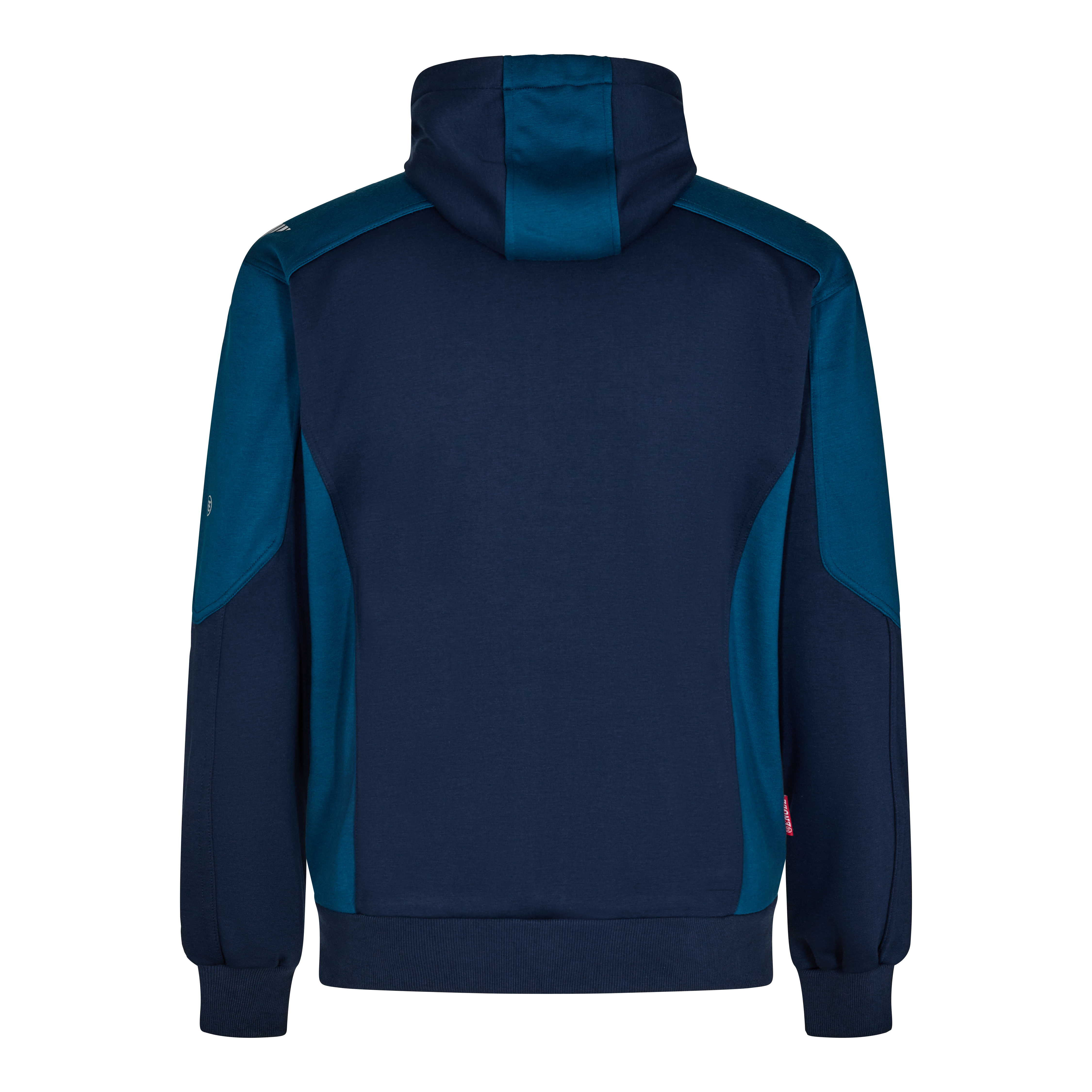 Engel Workwear Galaxy sweat cardigan med hætte - Blue Ink/Dark Petrol [16577] / XS