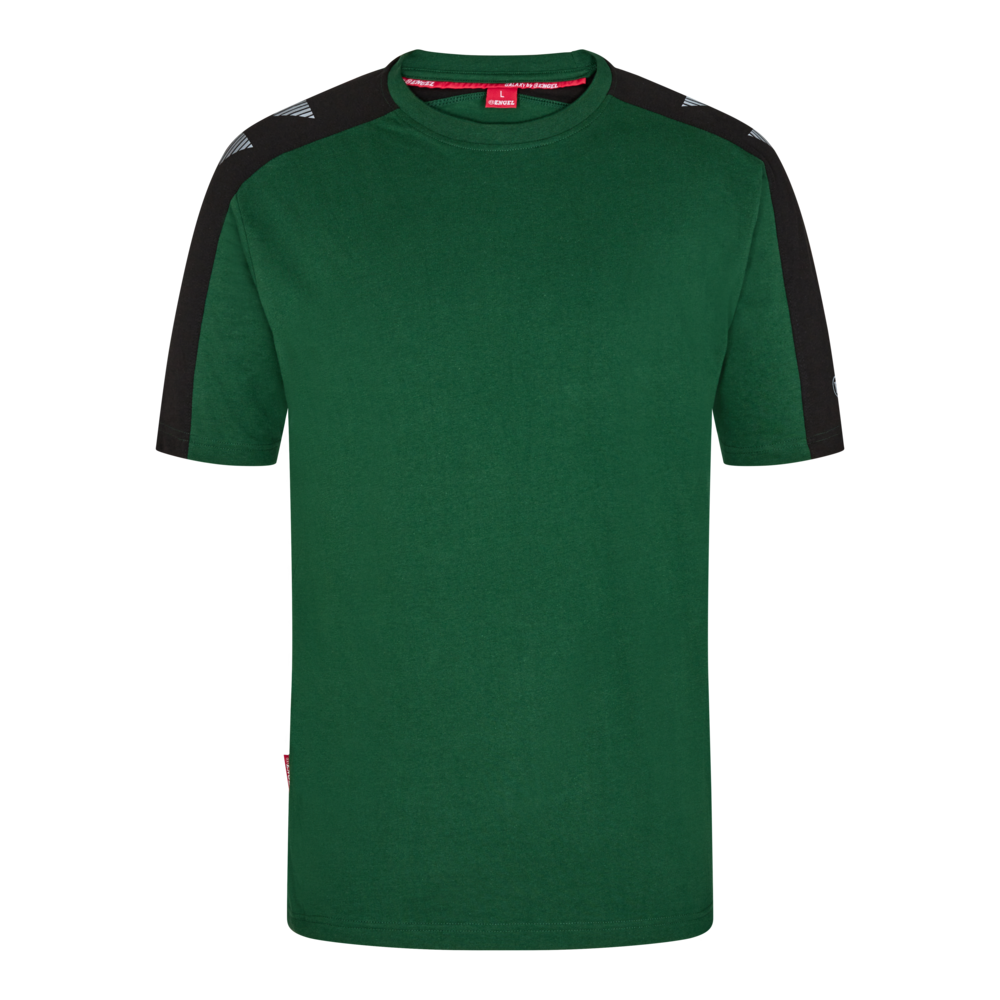 GALAXY T-Shirt – Grün / Schwarz (Front)