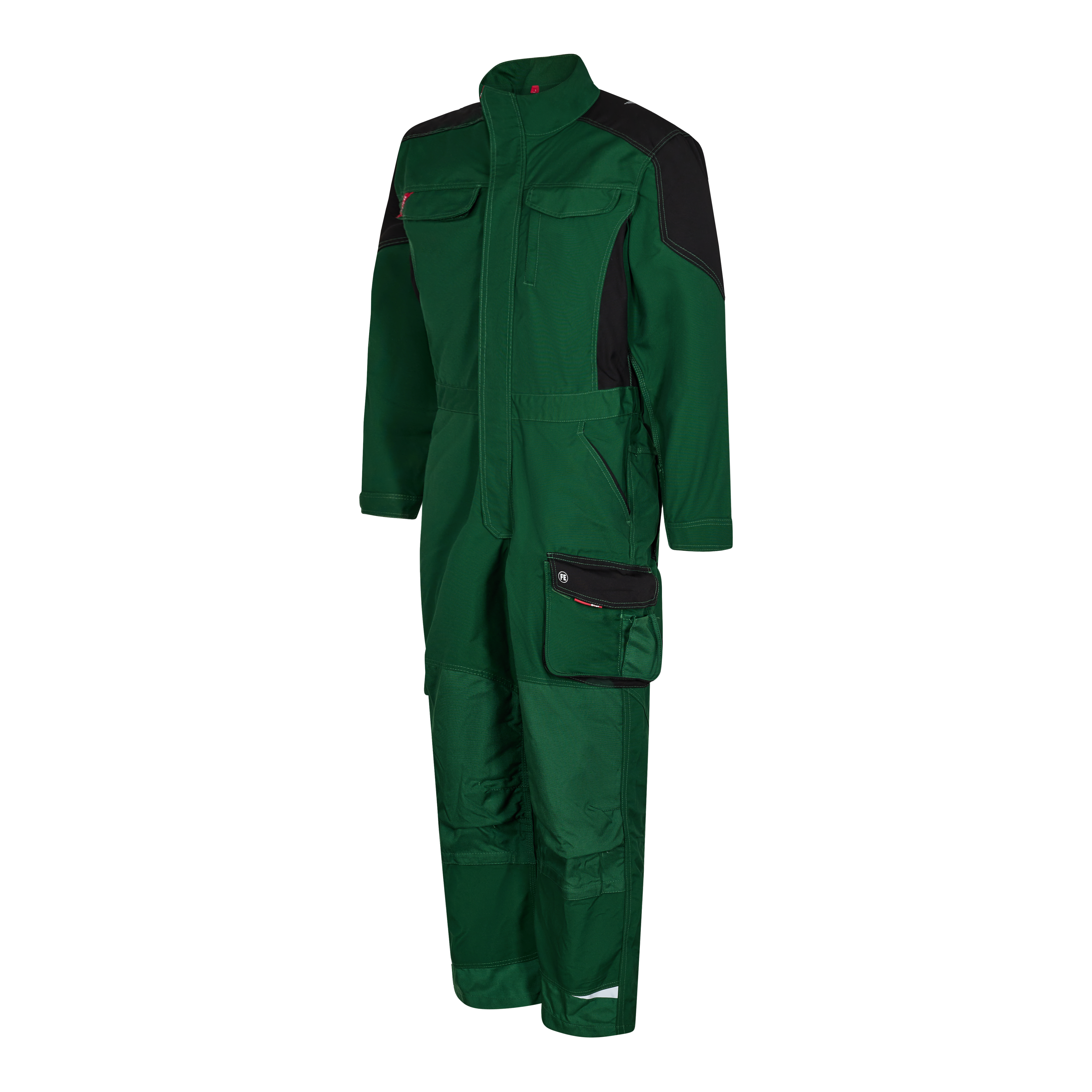 Engel Workwear Galaxy kedeldragt - Grøn/Sort [120] / XS