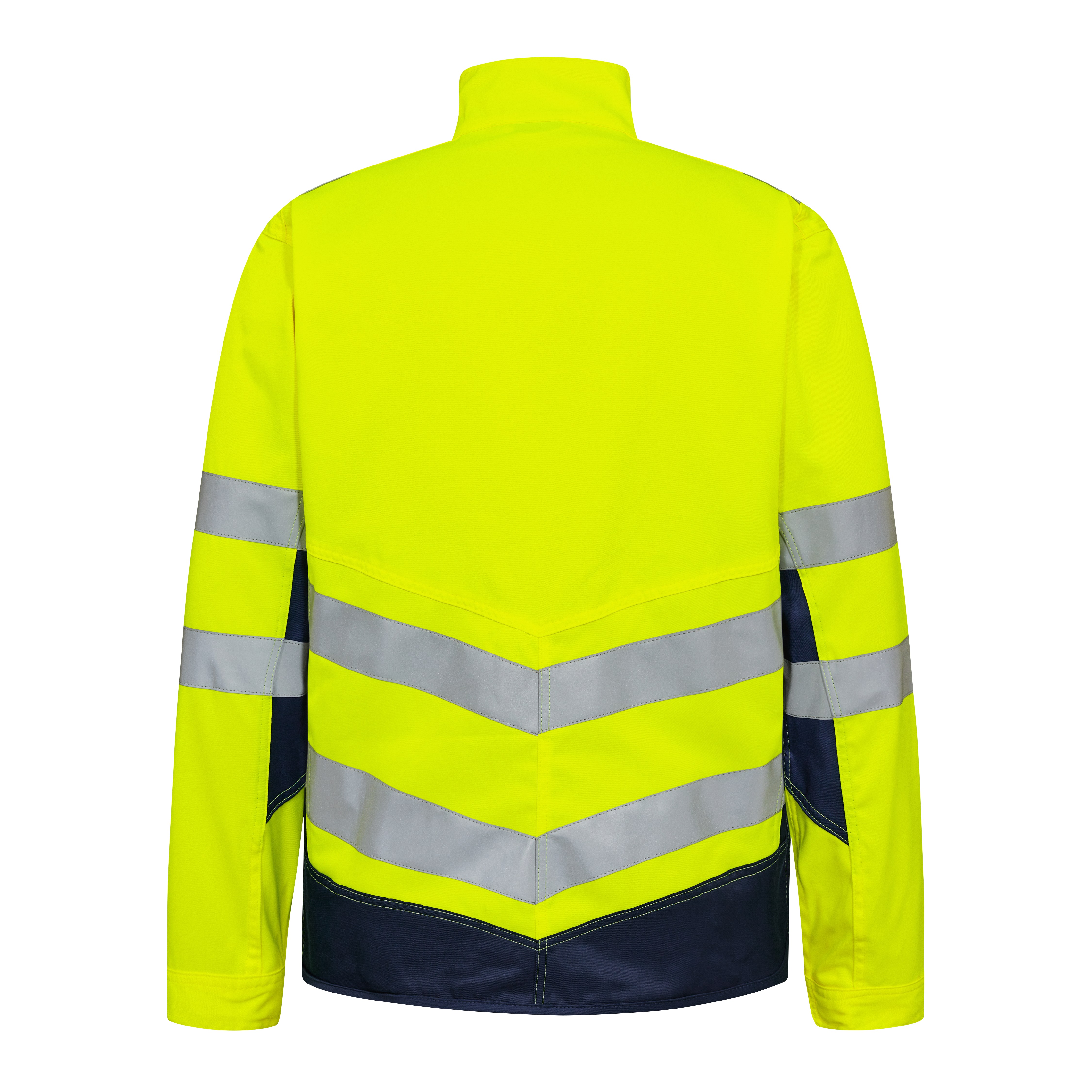 Engel Workwear Safety Light arbejdsjakke - Gul/Blue Ink [38165] / XS