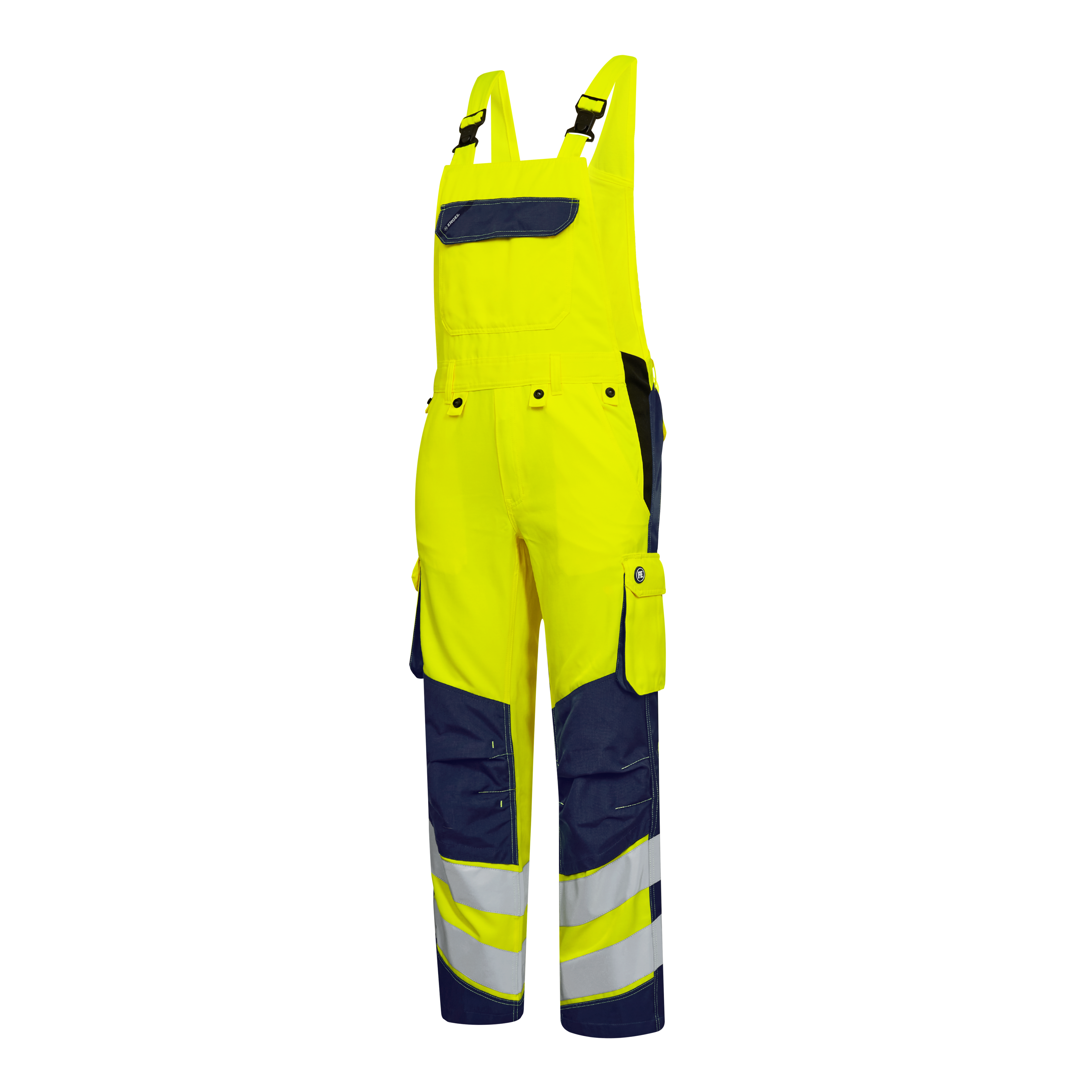 Engel Workwear Safety Light overall - Gul/Blue Ink [38165] / K80