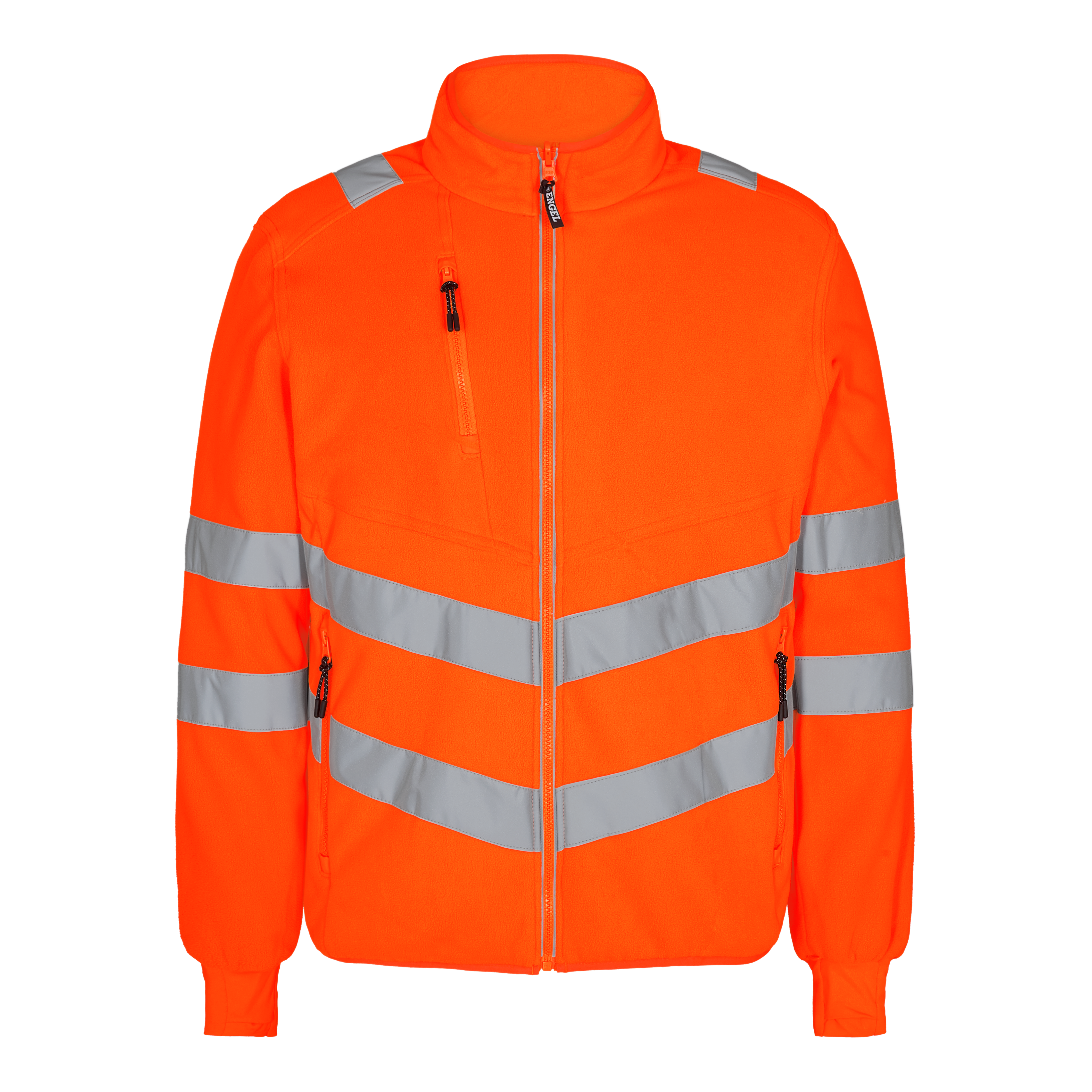 Engel Workwear Safety fleecejakke - Hi-vis Orange [10] / XS