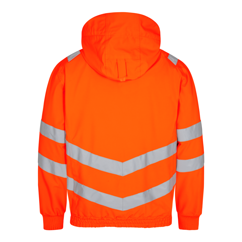 SAFETY Pilotjacke – Warnorange (Rücken)