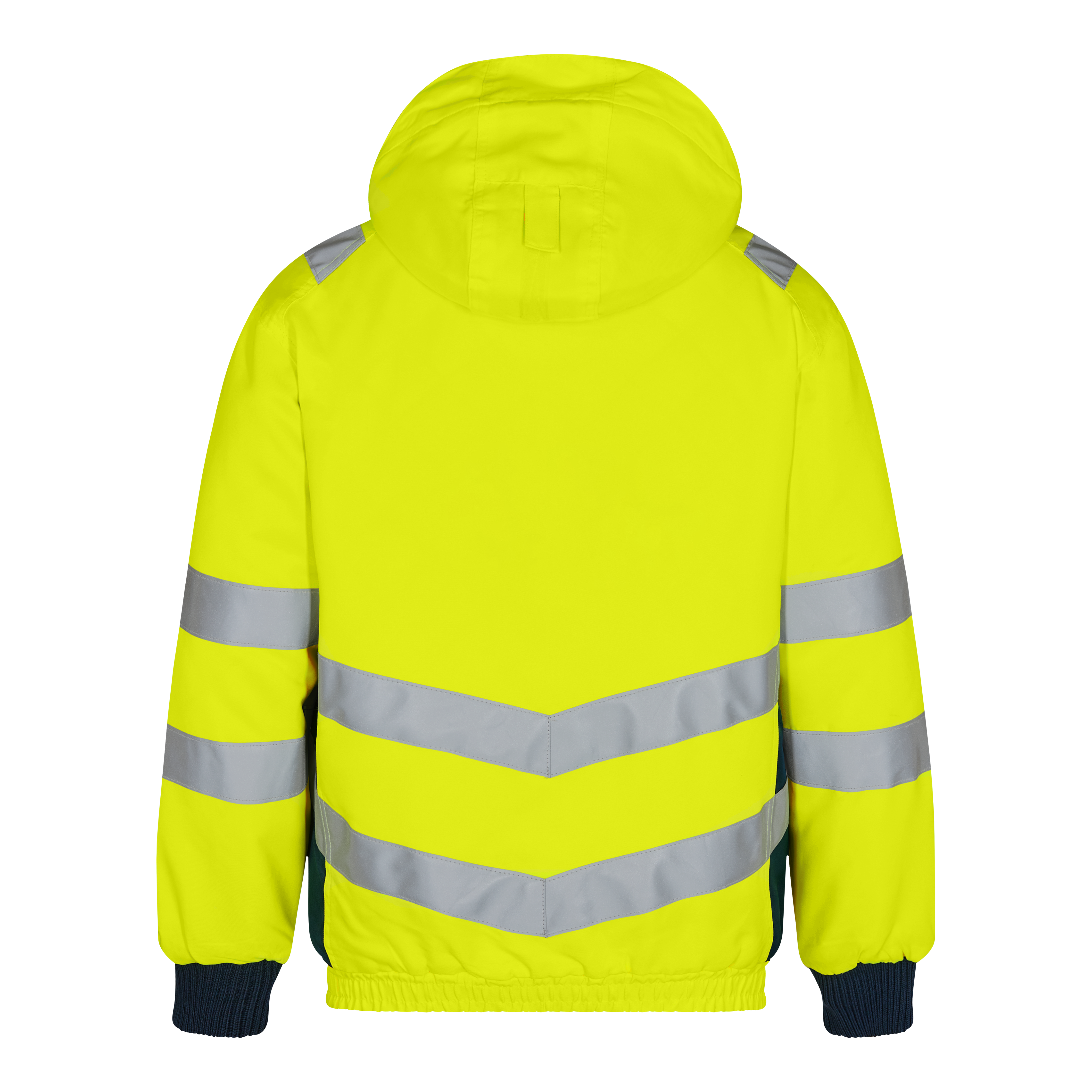 Engel Workwear Safety pilotjakke - Gul/Blue Ink [38165] / XS