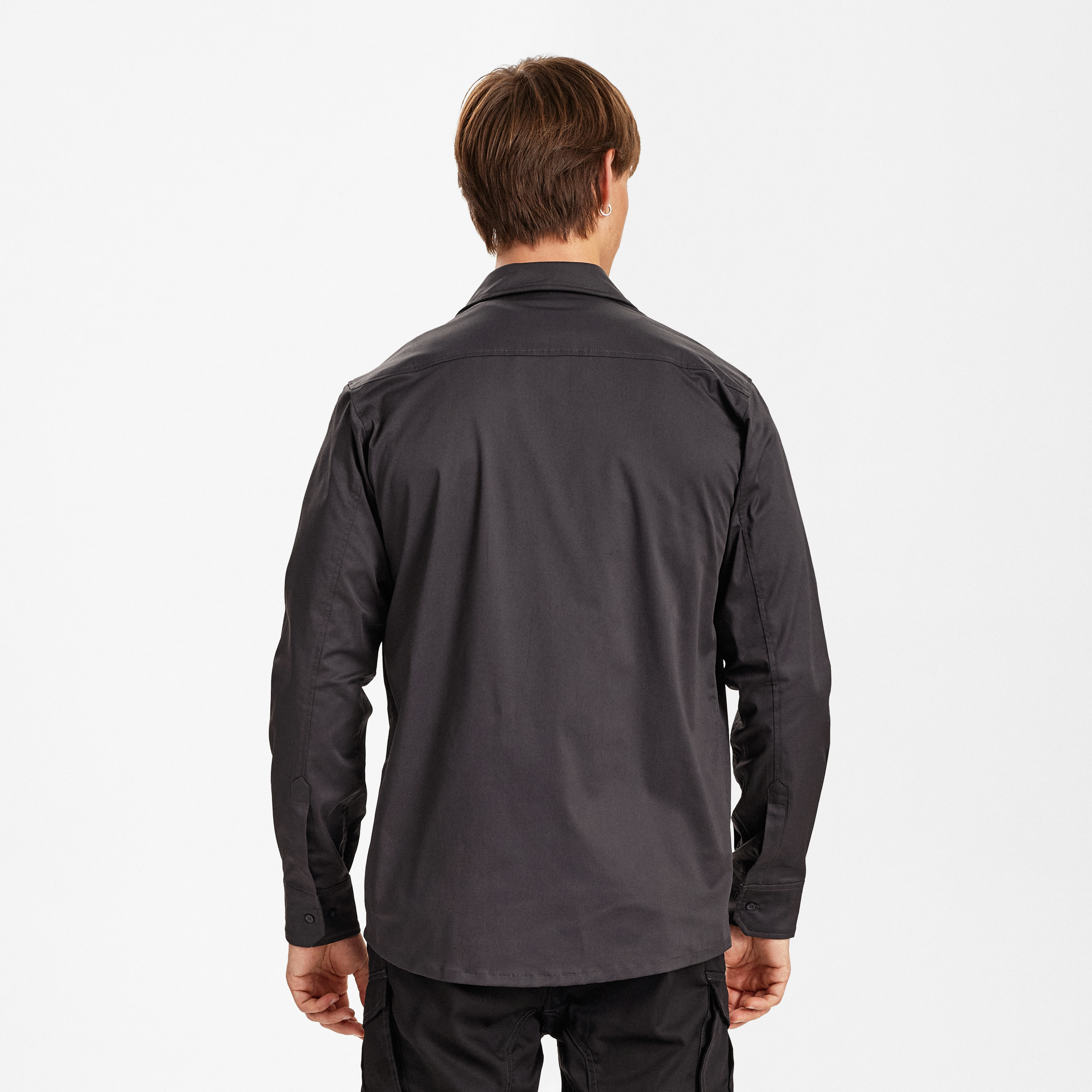 Engel Workwear Extend skjorte med stræk - Antrazitgrå [79] / XS