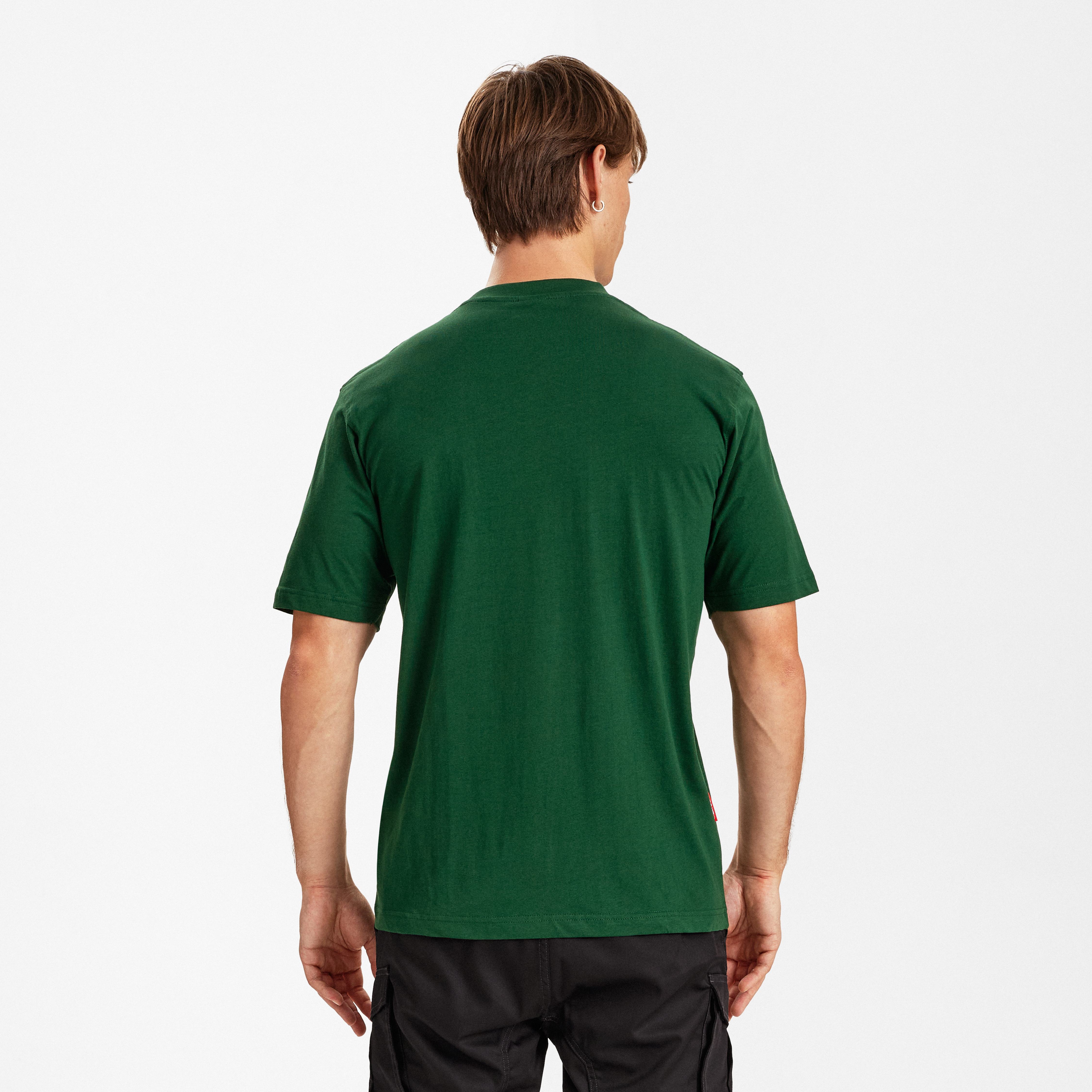 Engel Workwear Extend bomuld T-shirt - Grøn [1] / XS