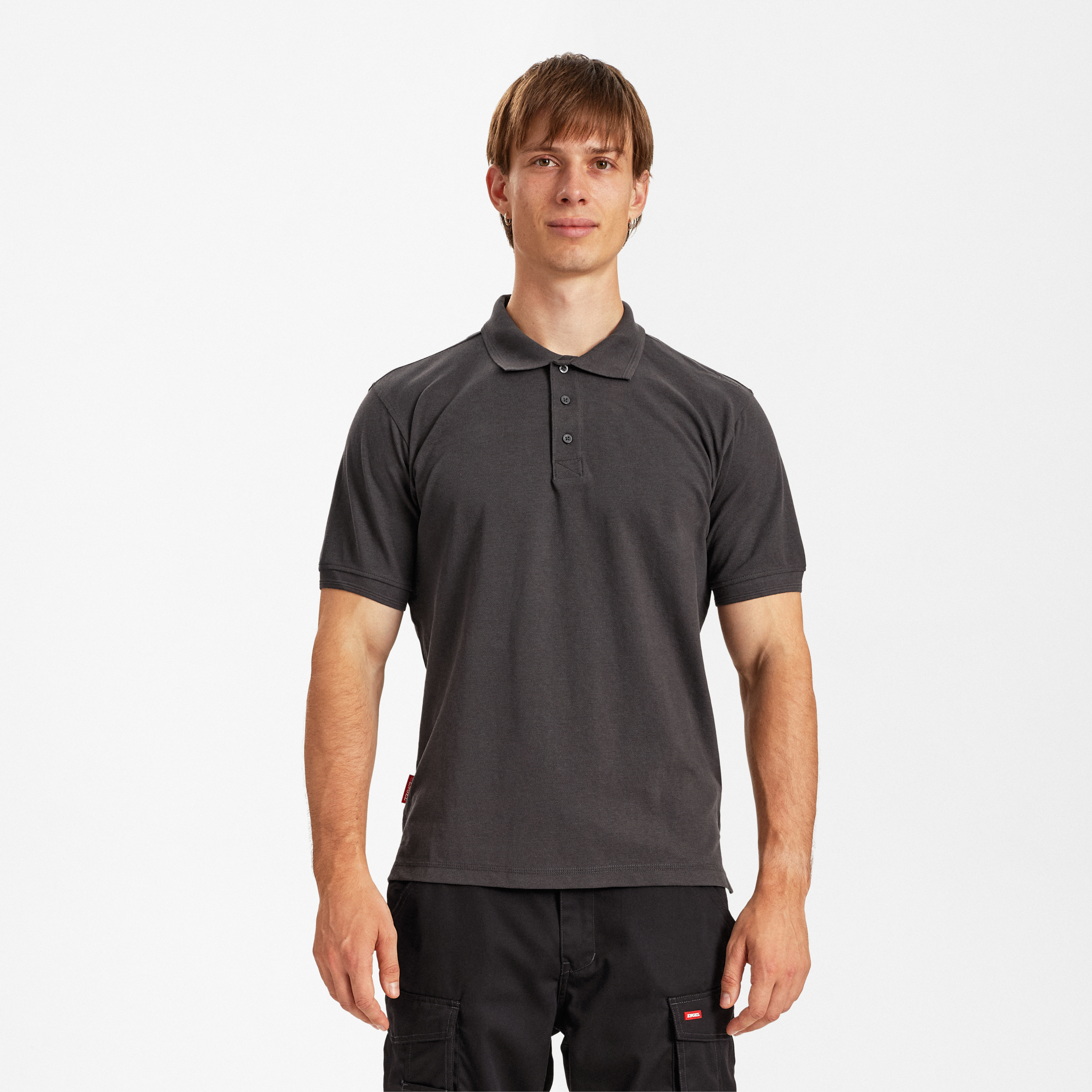 Engel Workwear Extend poloshirt - Antrazitgrå [79] / XS