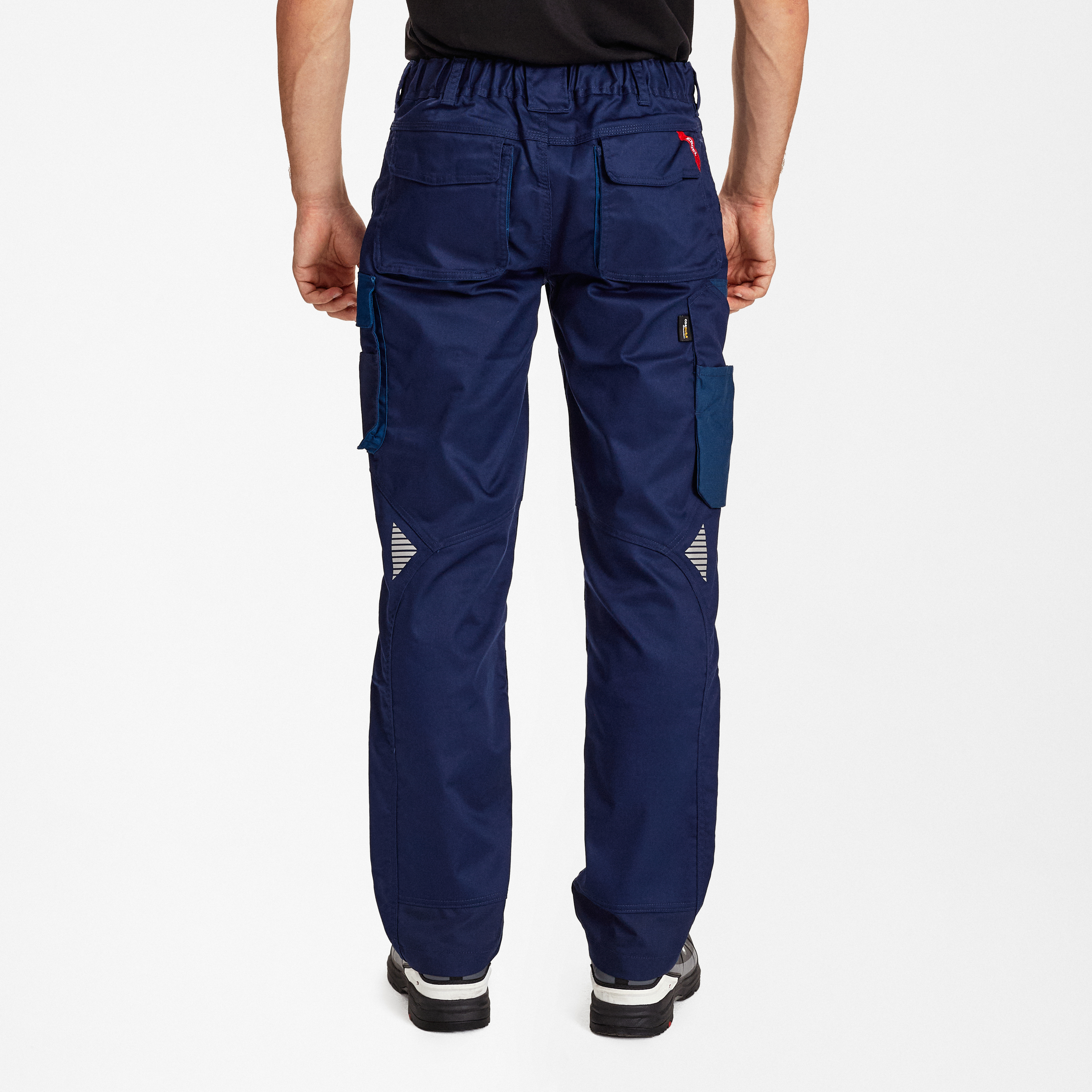 Engel Workwear Galaxy arbejdsbukser med 2-vejs stræk - Blue Ink/Dark Petrol [16577] / K80