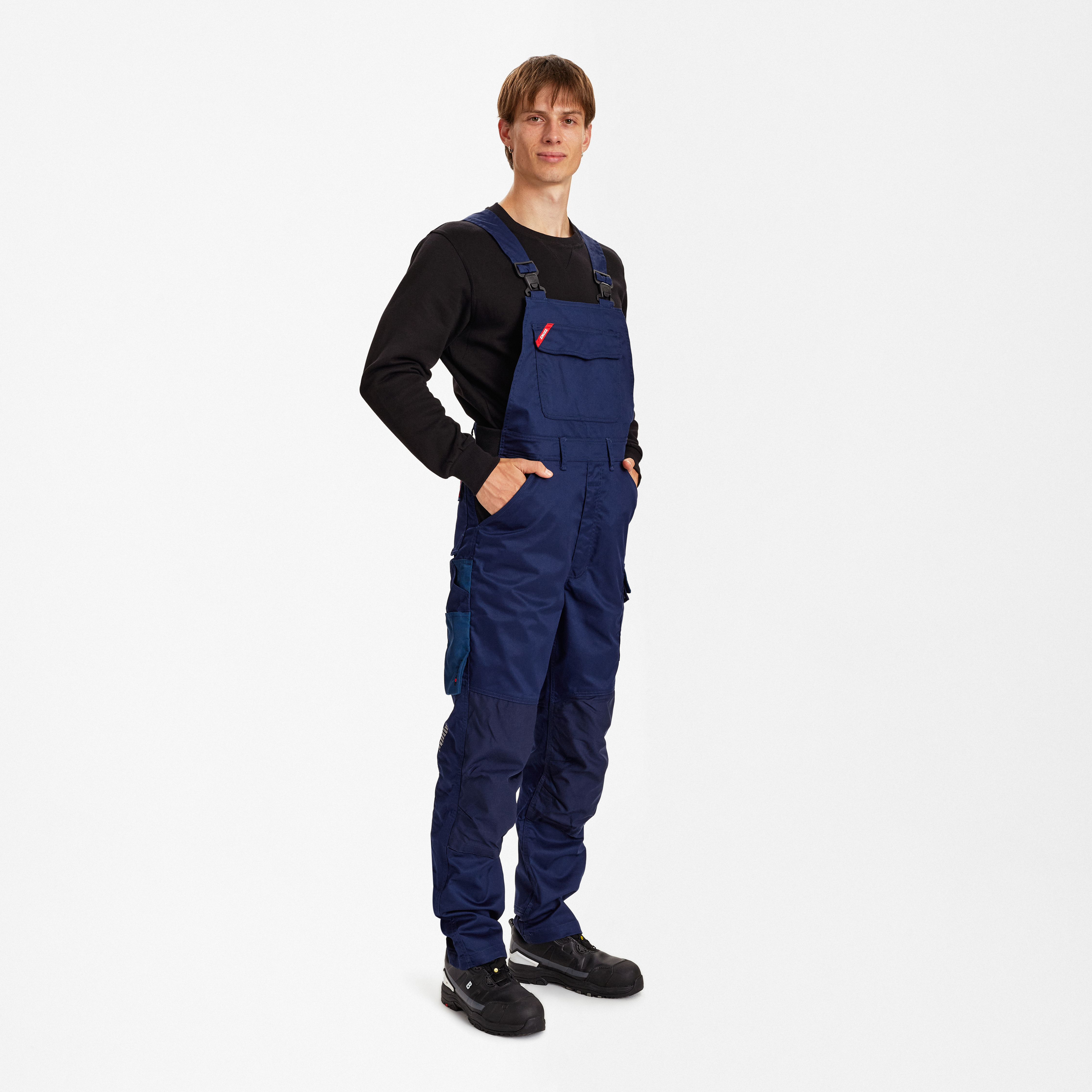 Engel Workwear Galaxy overall med 2-vejs stræk - Blue Ink/Dark Petrol [16577] / K80