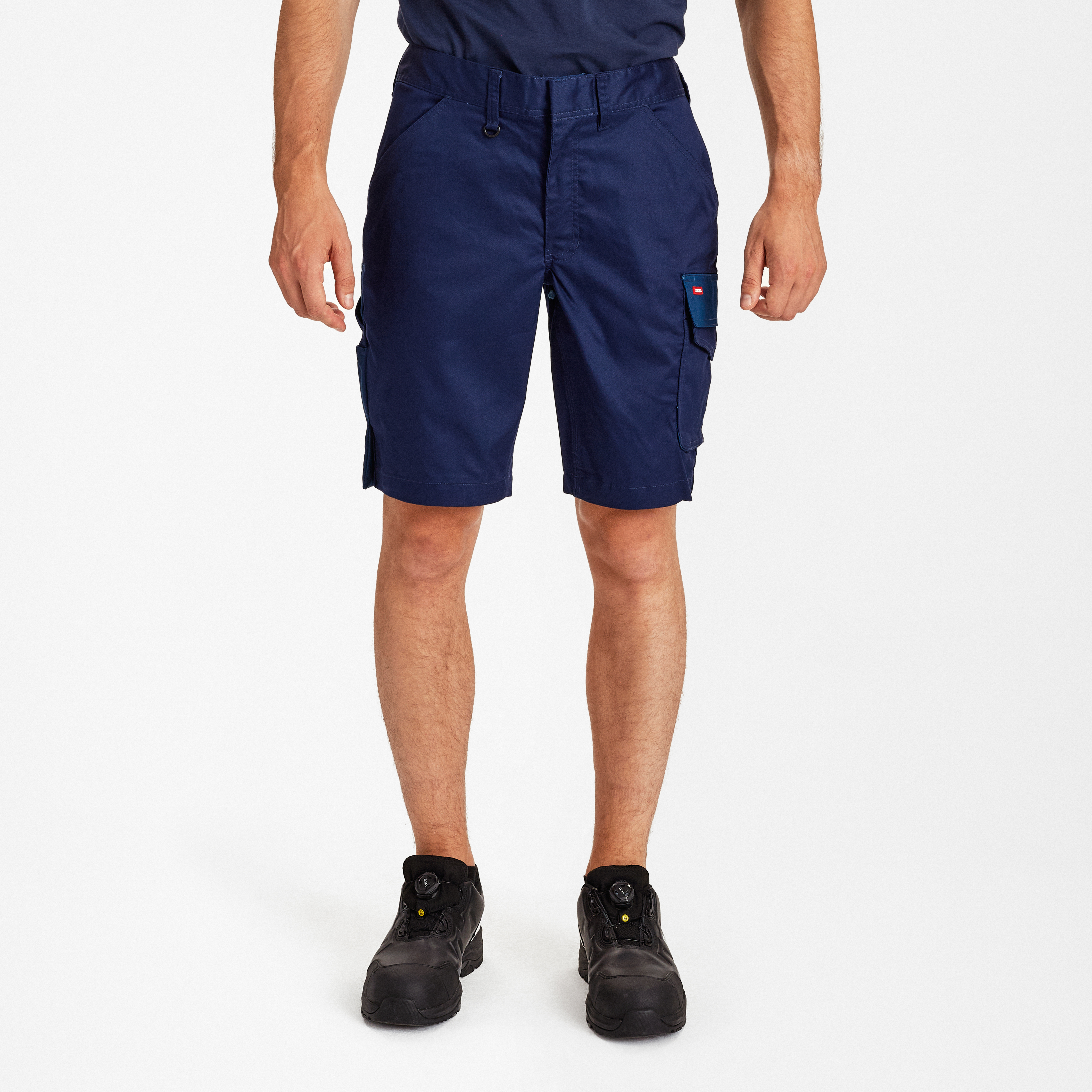 Engel Workwear Galaxy arbejdsshorts med 2-vejs stræk - Blue Ink/Dark Petrol [16577] / 72