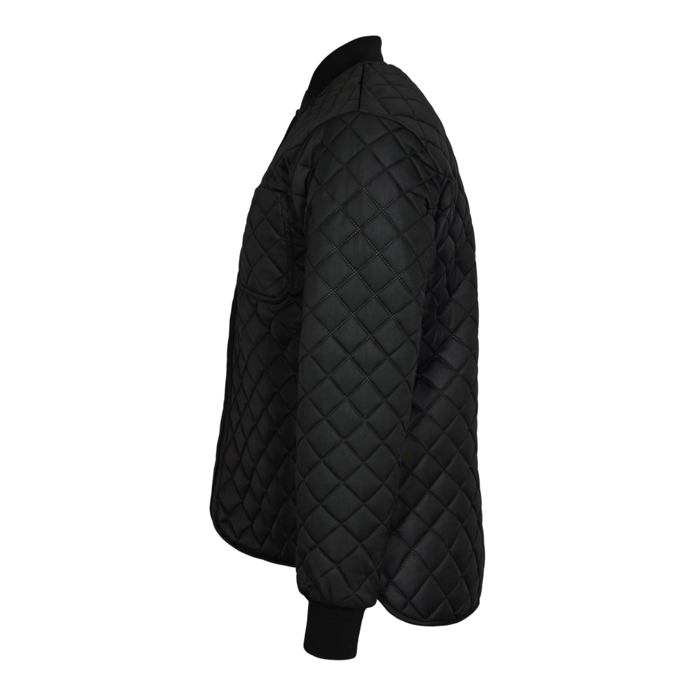 EXTEND Thermosteppjacke – Schwarz (Seite links)
