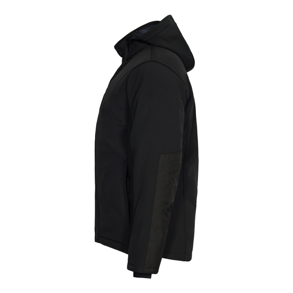 EXTEND Softshell-Winterjacke – Schwarz (Seite links)