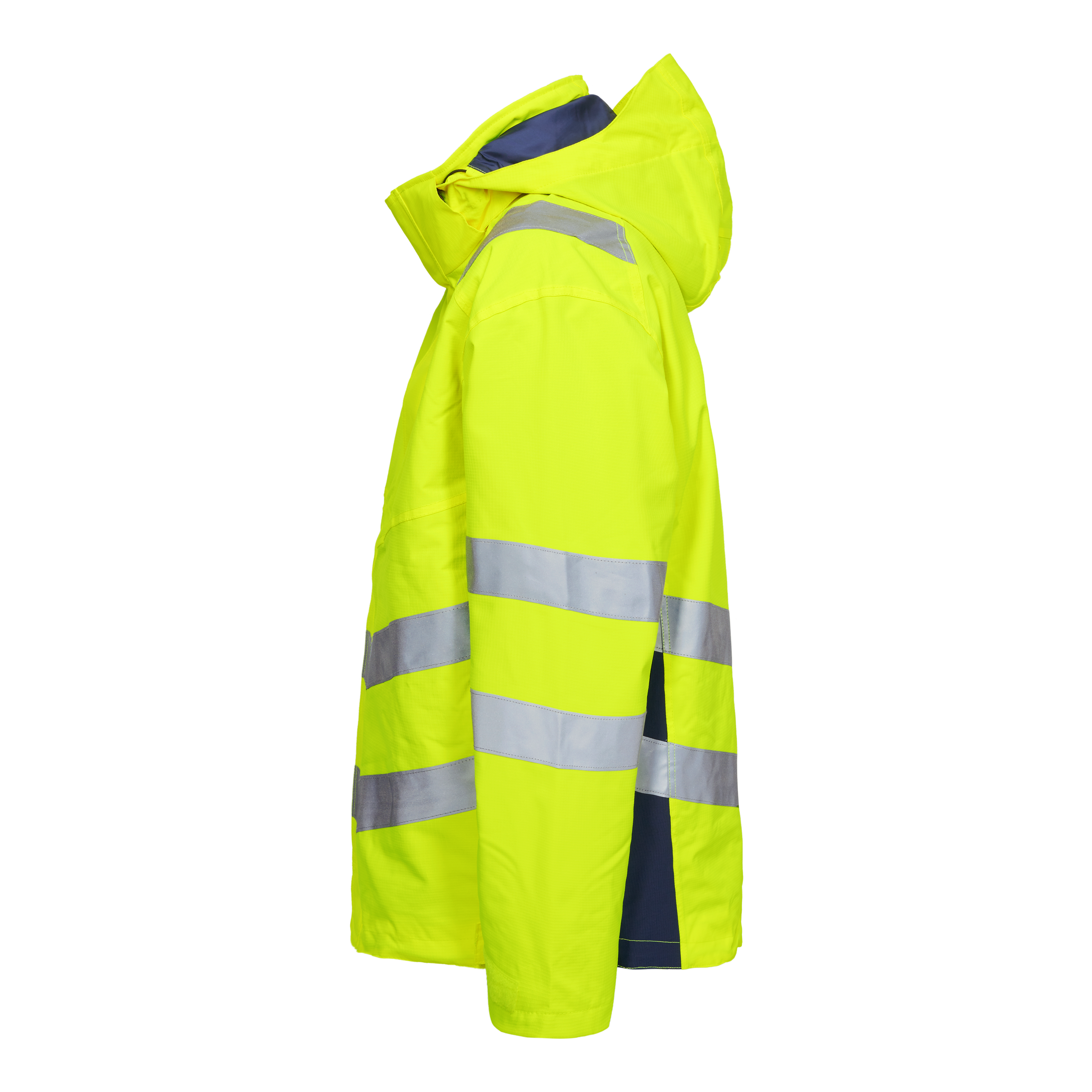Engel Workwear Safety skaljakke - Gul/Blue Ink [38165] / XS