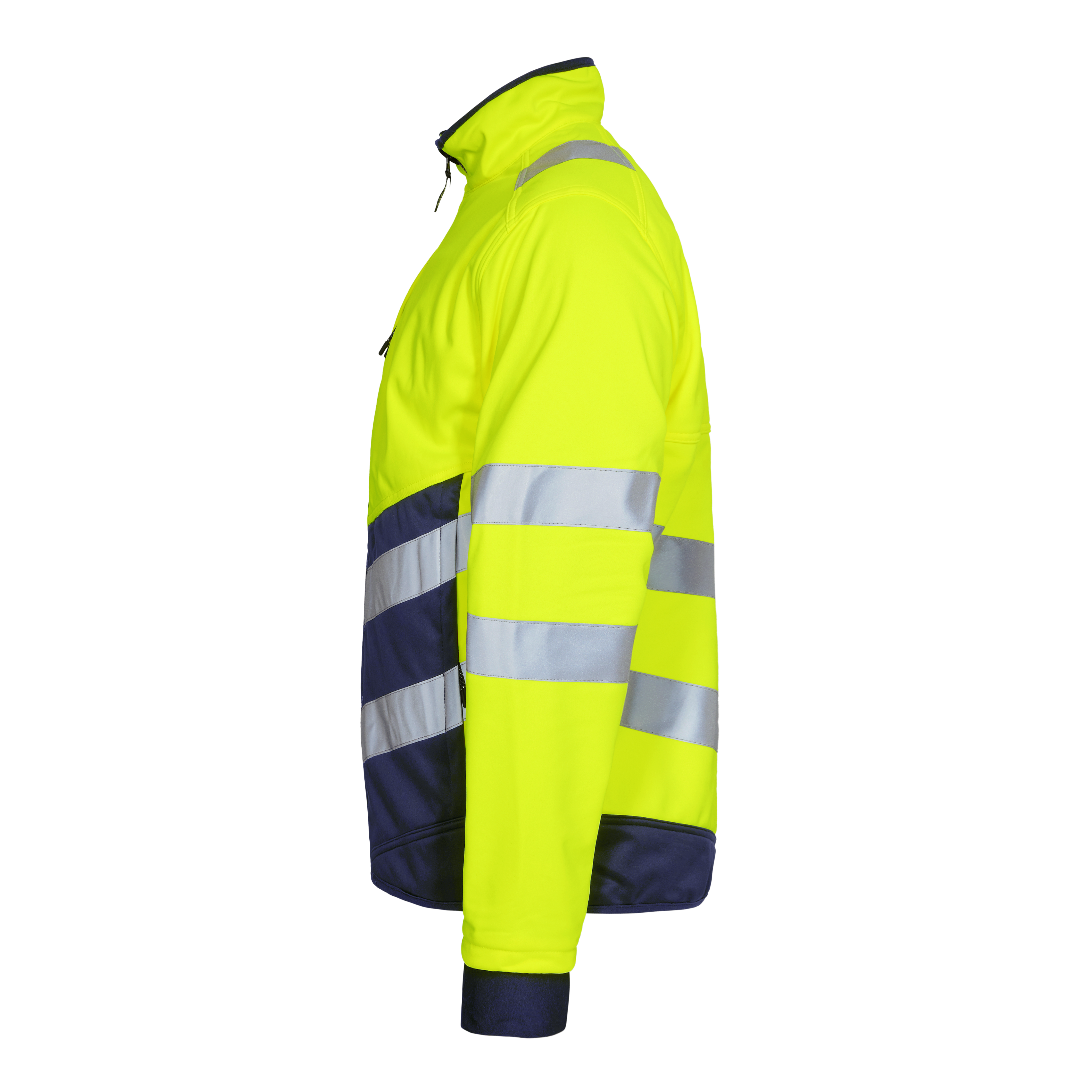 Engel Workwear Safety softshelljakke - Gul/Blue Ink [38165] / XS