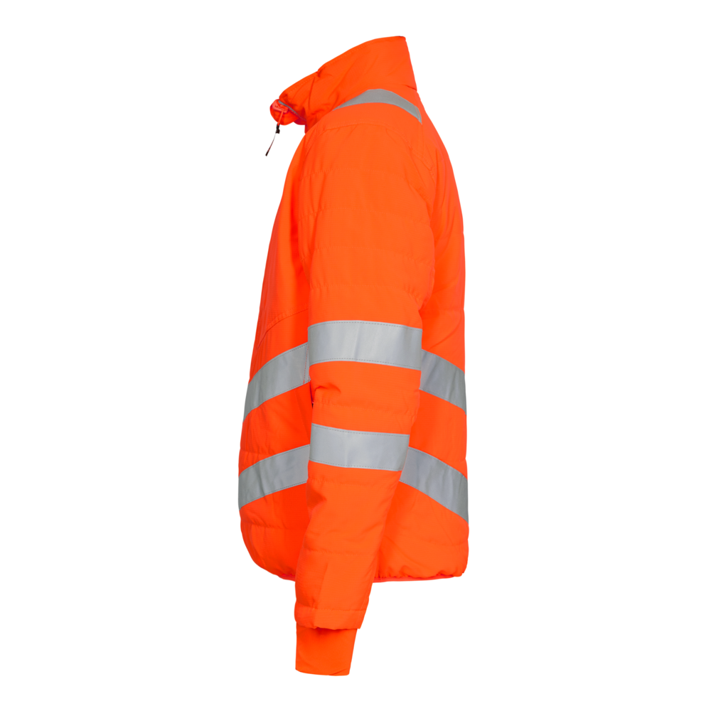 SAFETY Stepp-Jacke – Warnorange (Seite links)