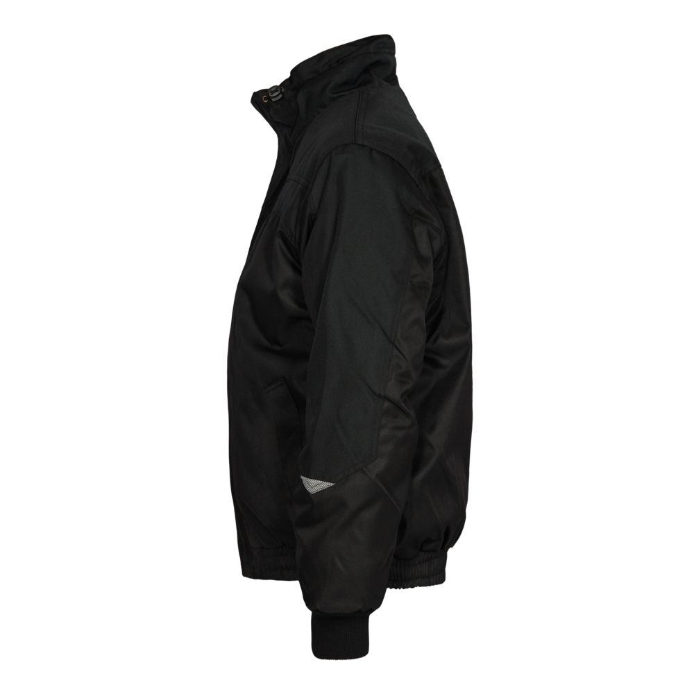 EXTEND Pilotjacke – Schwarz (Seite links)