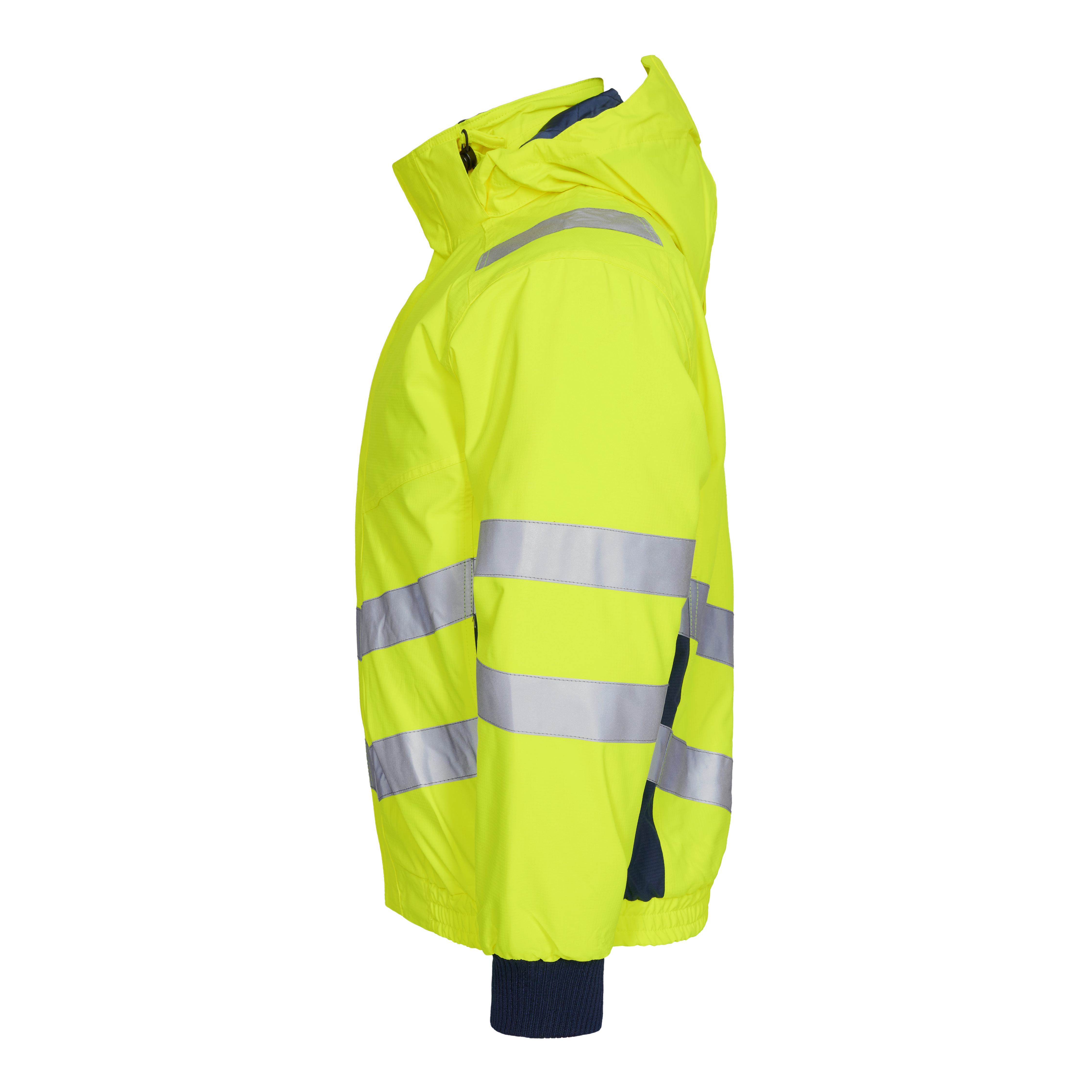 Engel Workwear Safety pilotjakke - Gul/Blue Ink [38165] / XS