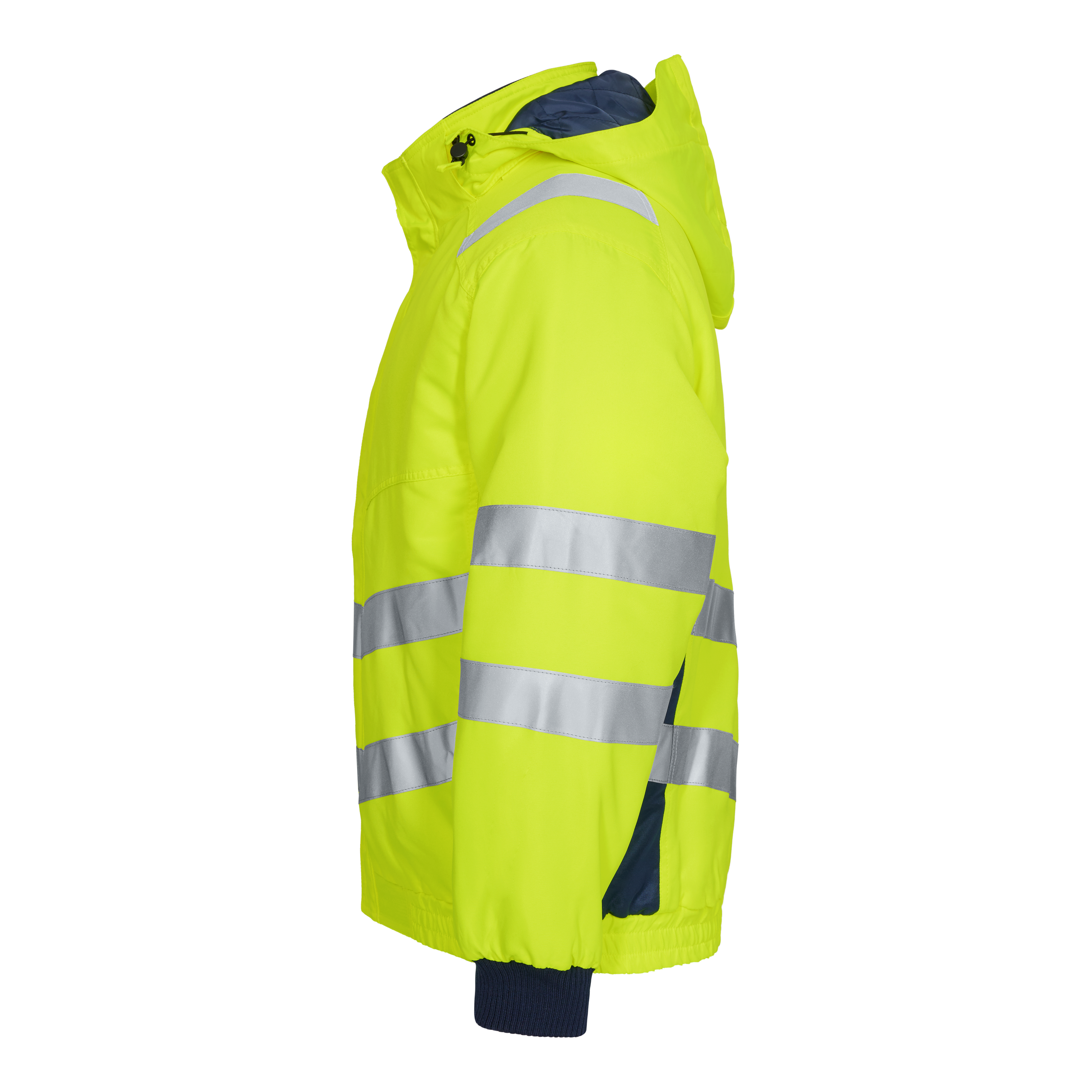 Engel Workwear Safety pilotjakke - Gul/Blue Ink [38165] / XS