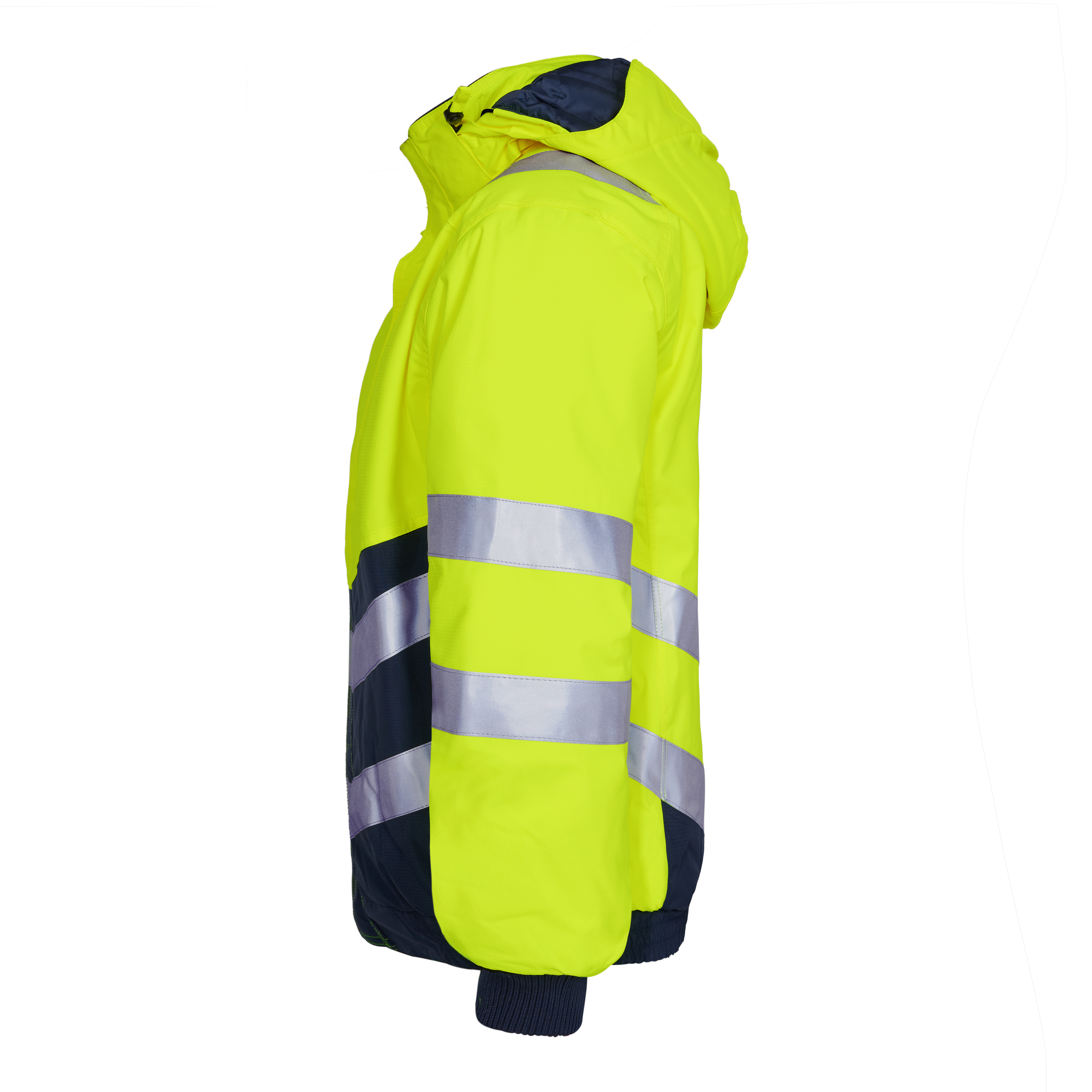 Engel Workwear Safety pilotjakke - Gul/Blue Ink [38165] / XS