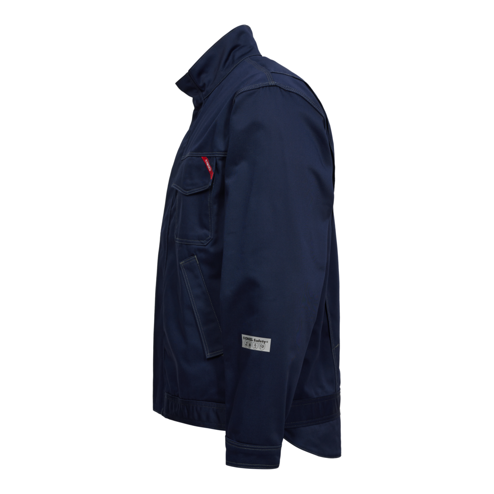 SAFETY+ Schweißer Jacke – Marine (Seite links)