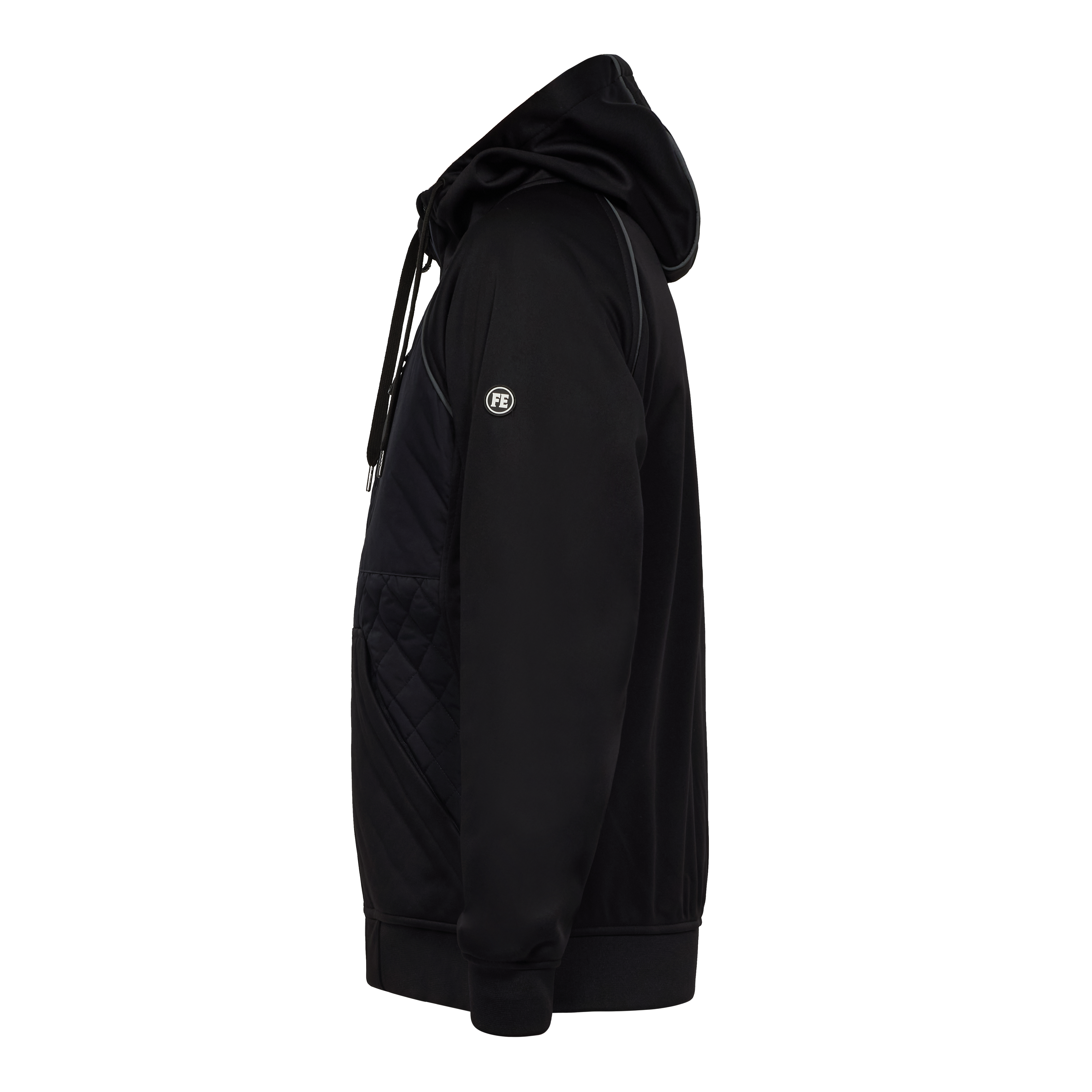 Engel Workwear X-treme softshelljakke med hætte - Sort [20] / XS