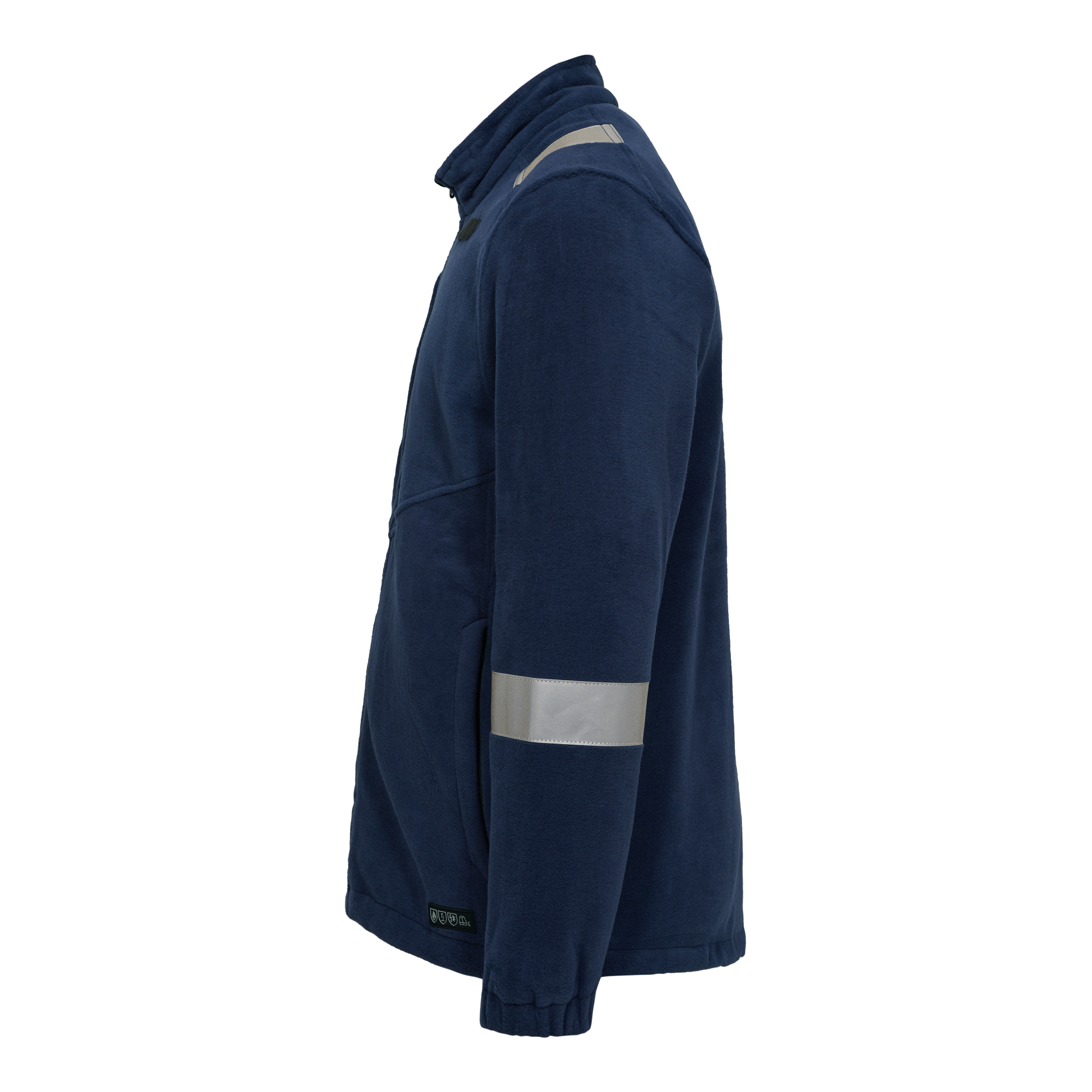 Engel Workwear Safety+ fleecejakke - Blue Ink [165] / XS