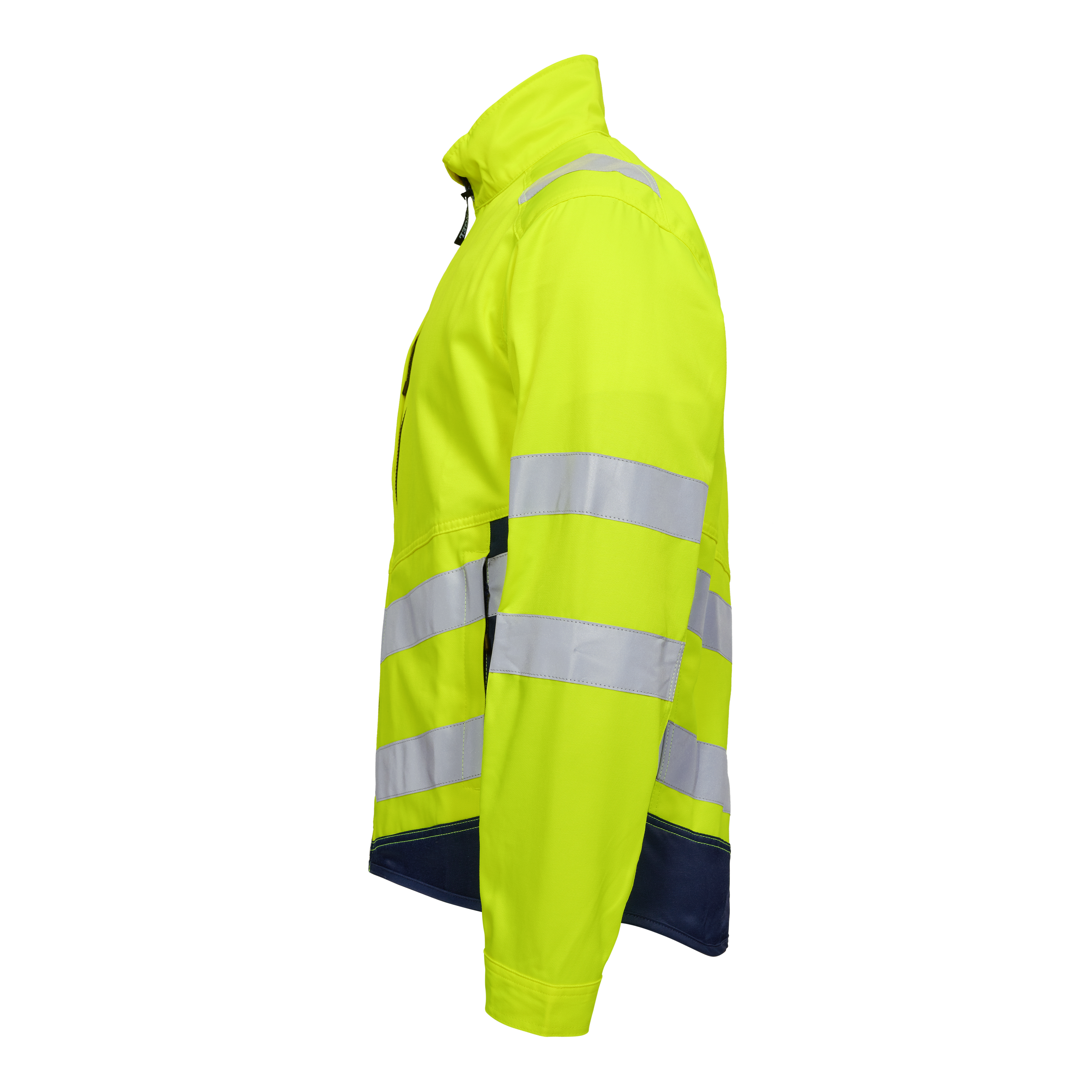 Engel Workwear Safety Light arbejdsjakke - Gul/Blue Ink [38165] / XS