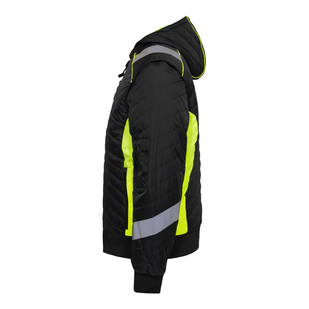 CARGO Steppjacke – Schwarz / Gelb (Seite links)