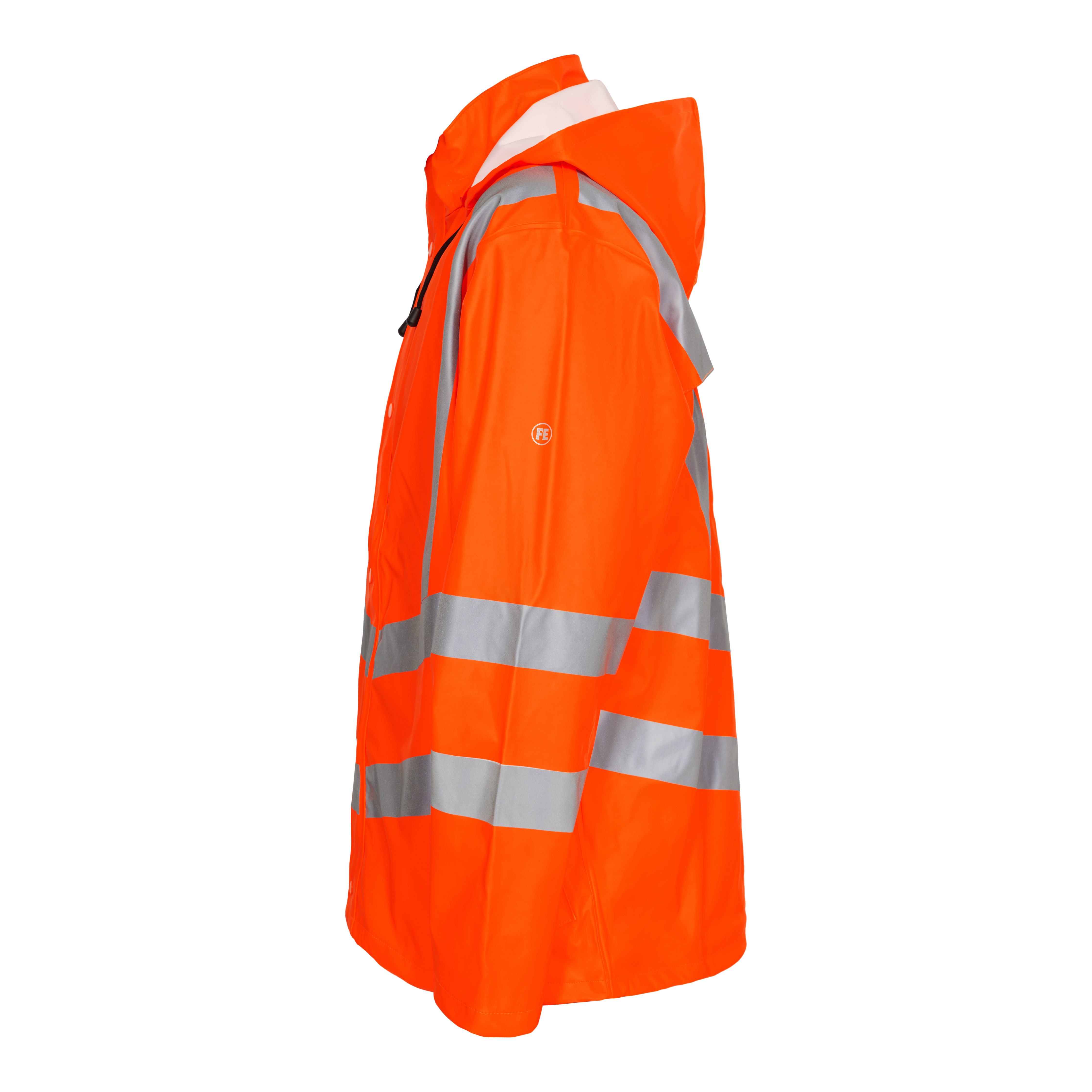 Engel Workwear Safety regnjakke - Hi-vis Orange [10] / XS