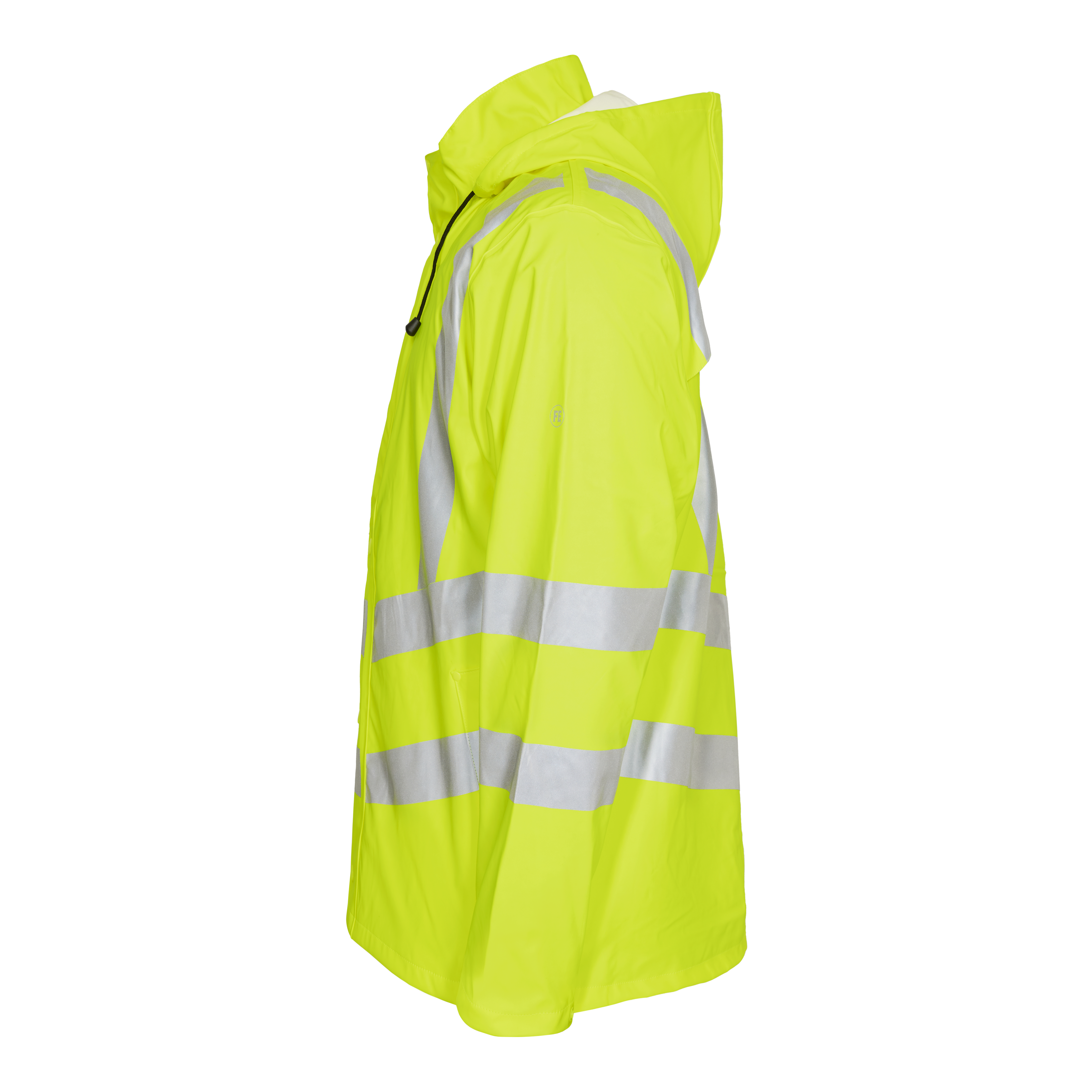 Engel Workwear Safety regnjakke - Gul [38] / XS