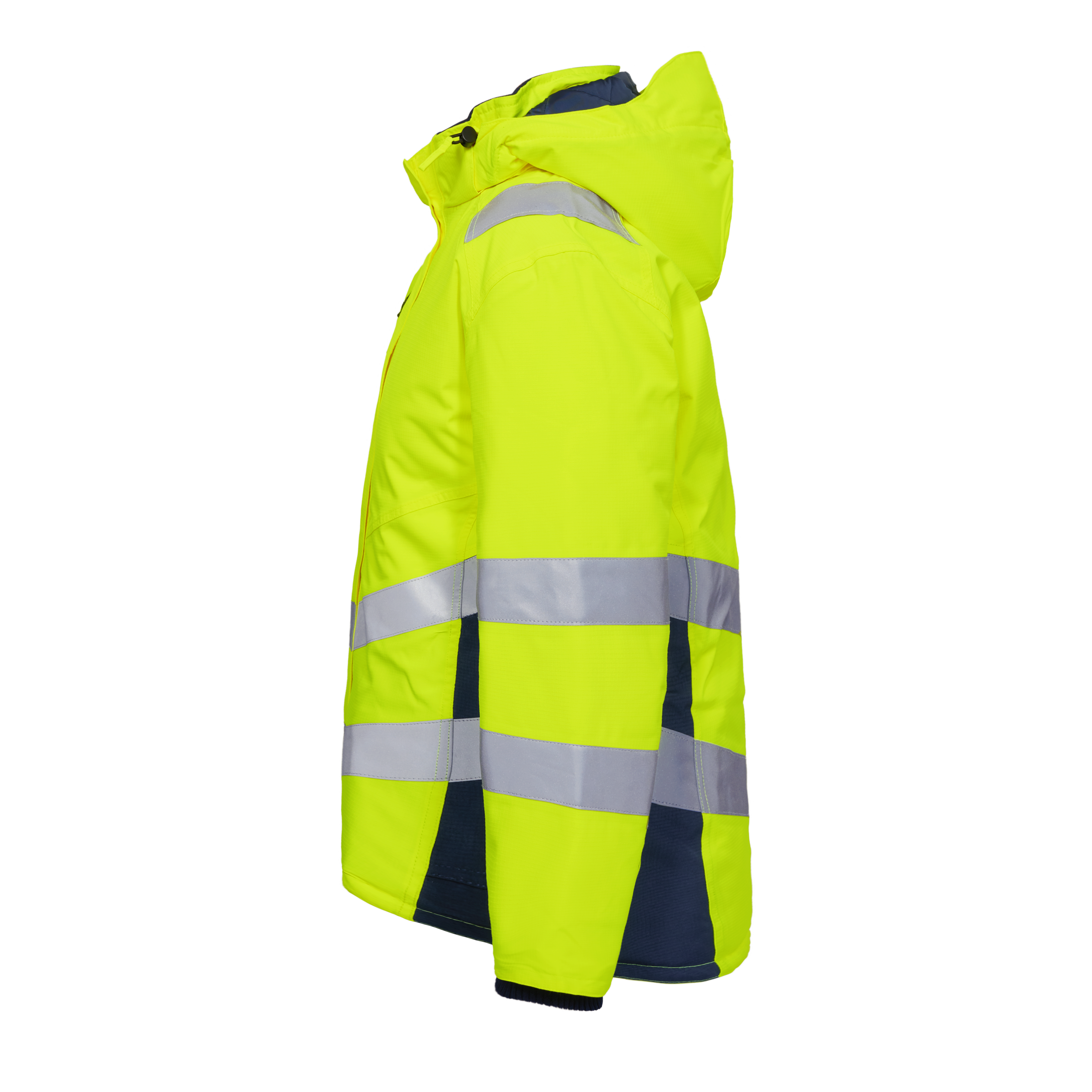 Engel Workwear Safety dame vinterjakke - Gul/Blue Ink [38165] / XS