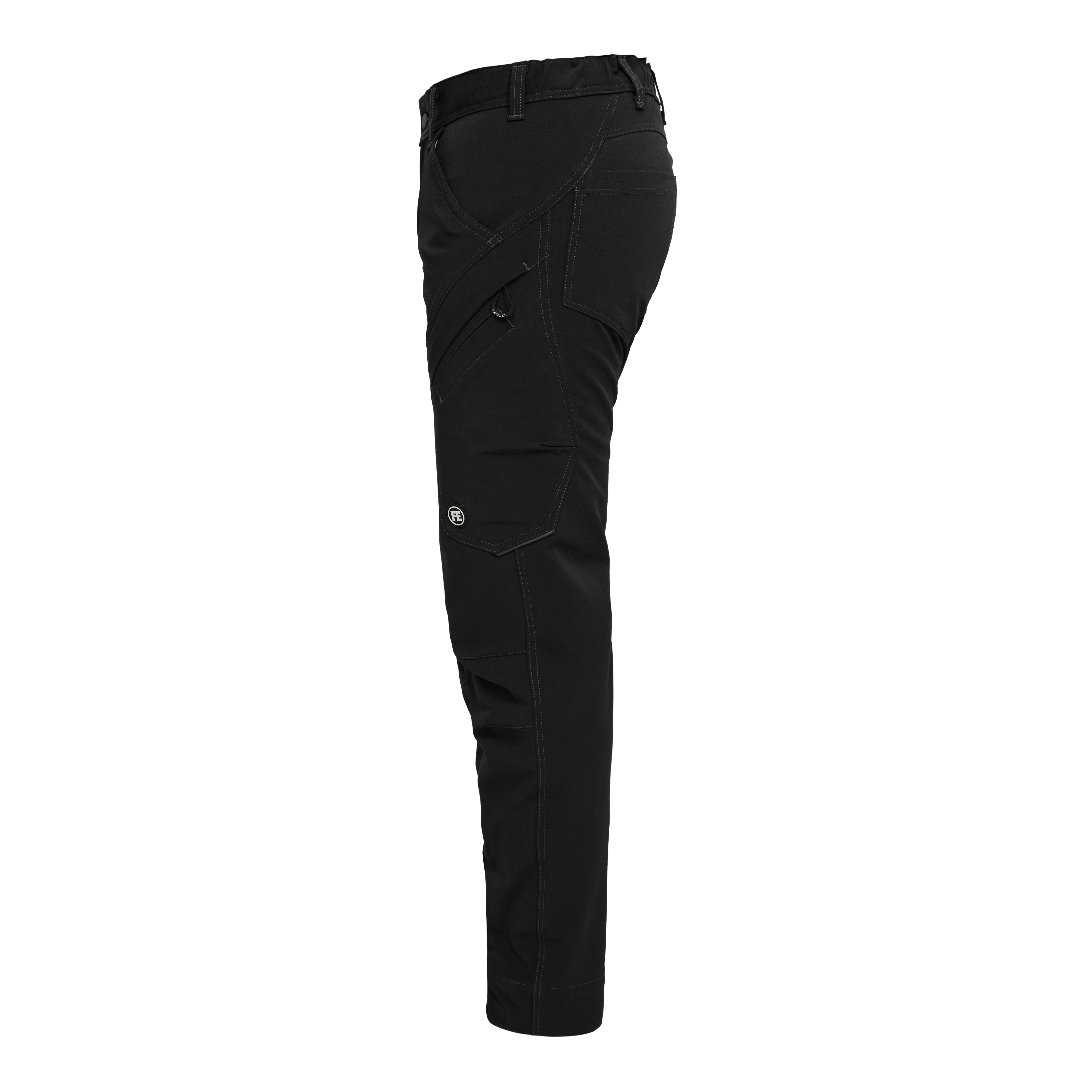 Engel Workwear X-treme dame arbejdsbukser med 4-vejs stræk - Sort [20] / 34