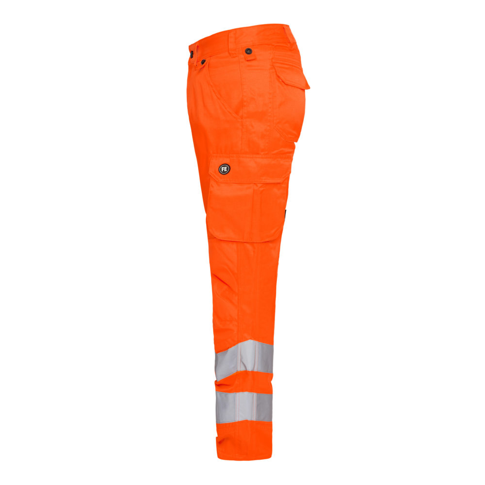 SAFETY Light Arbeitshose – Warnorange (Seite links)