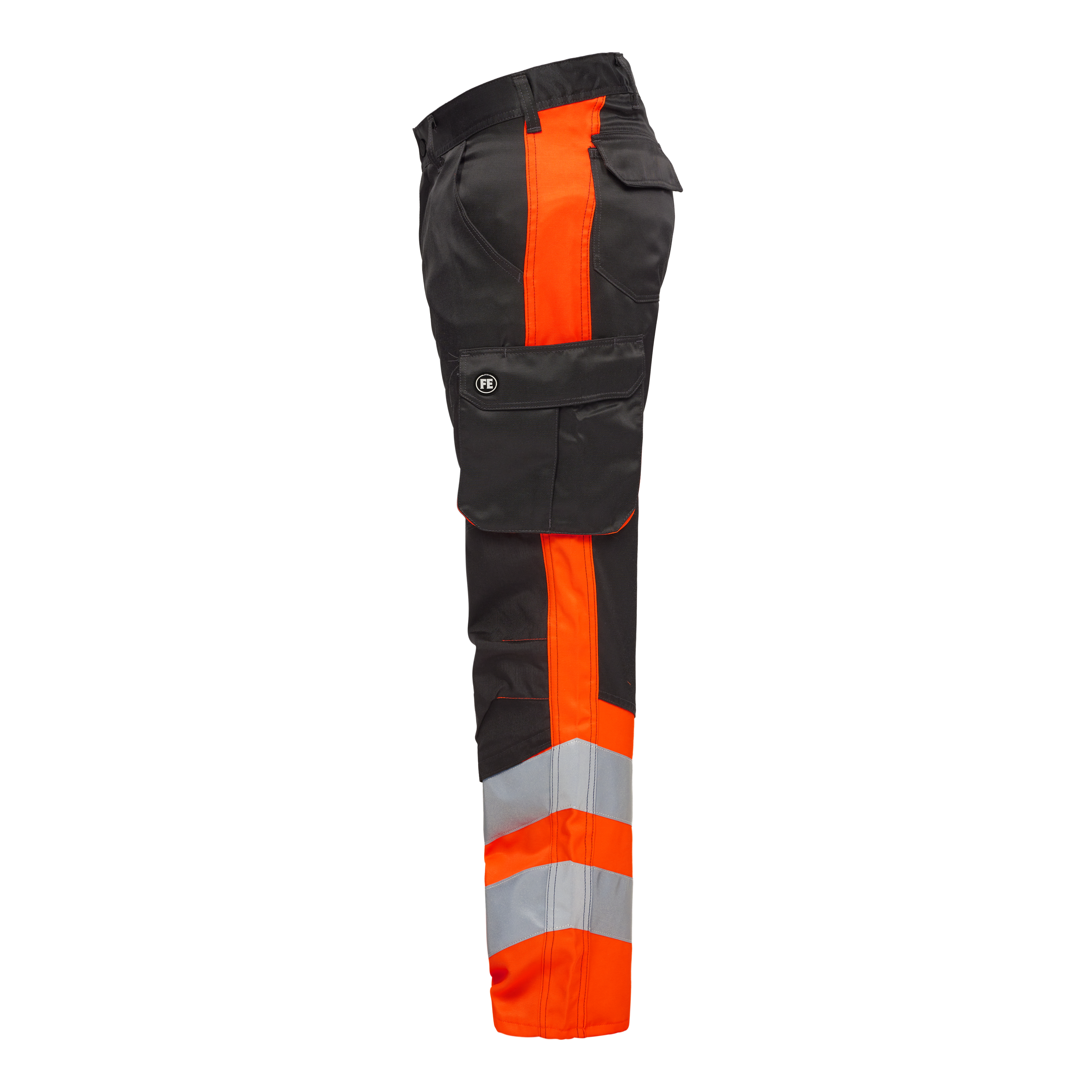 Engel Workwear Safety Light arbejdsbukser - Antrazitgrå/Orange [7910] / K80