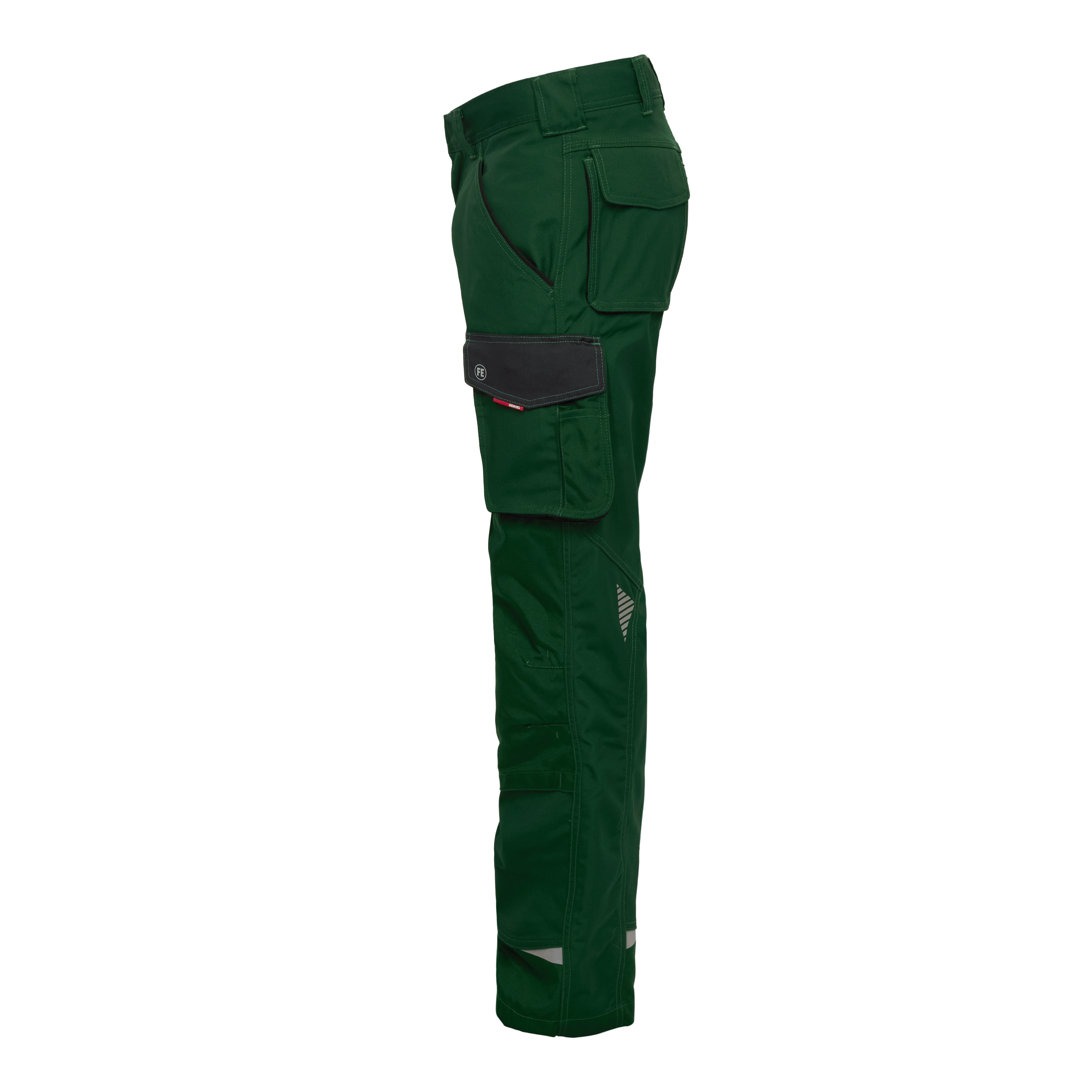 Engel Workwear Galaxy arbejdsbukser - Grøn/Sort [120] / K80