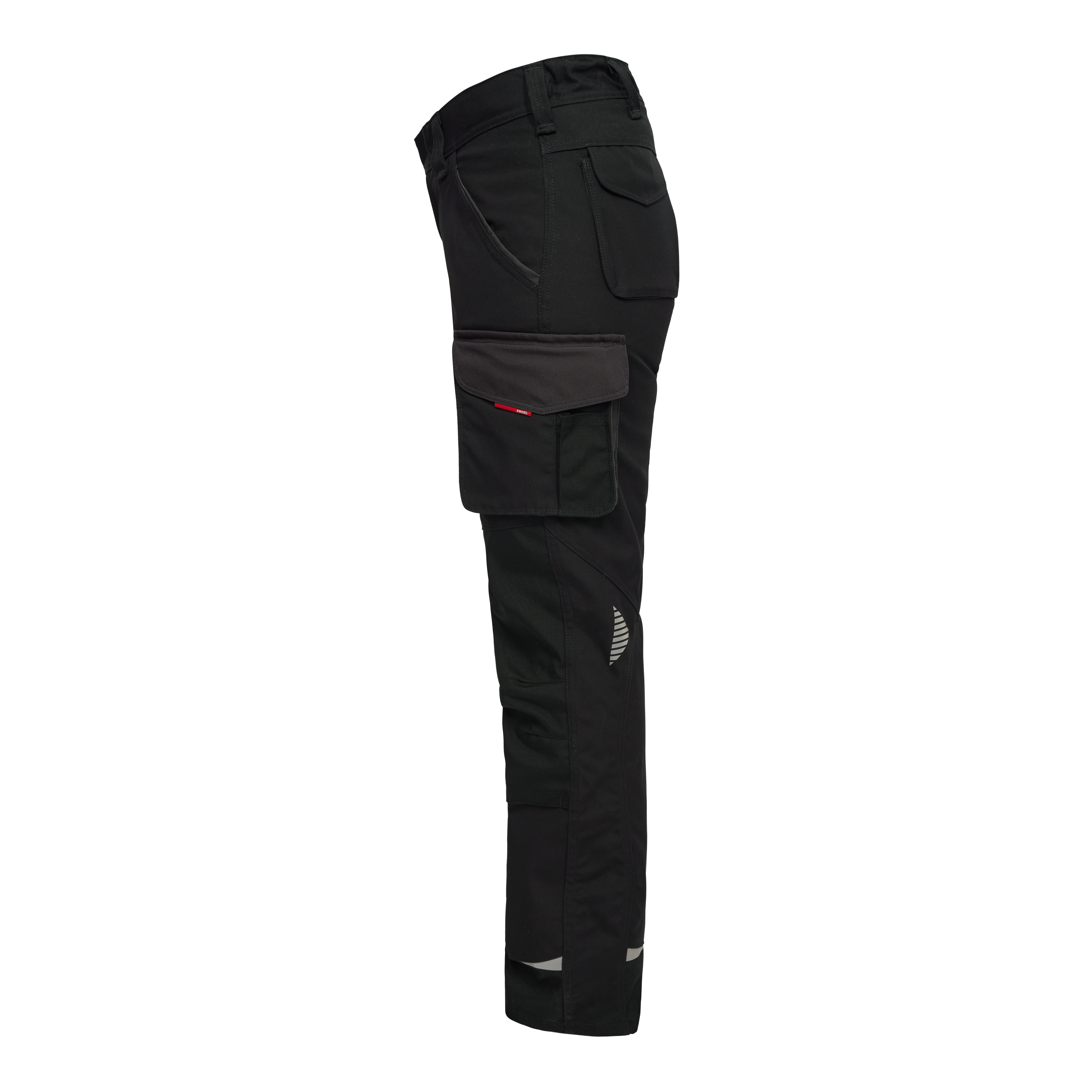 Engel Workwear Galaxy dame arbejdsbukser - Sort/Antrazitgrå [2079] / 34