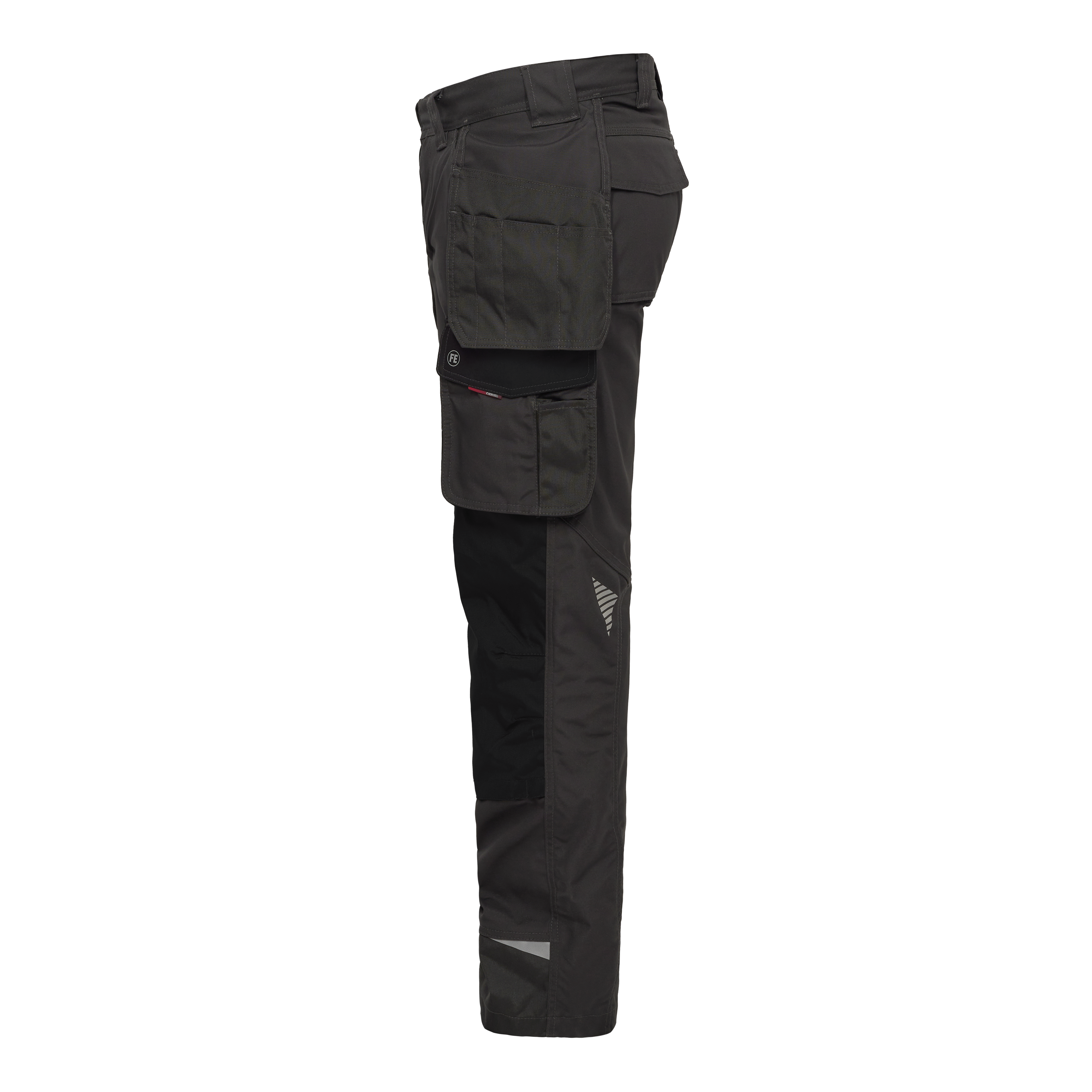 Engel Workwear Galaxy arbejdsbukser med hængelommer - Antrazitgrå/Sort [7920] / K80