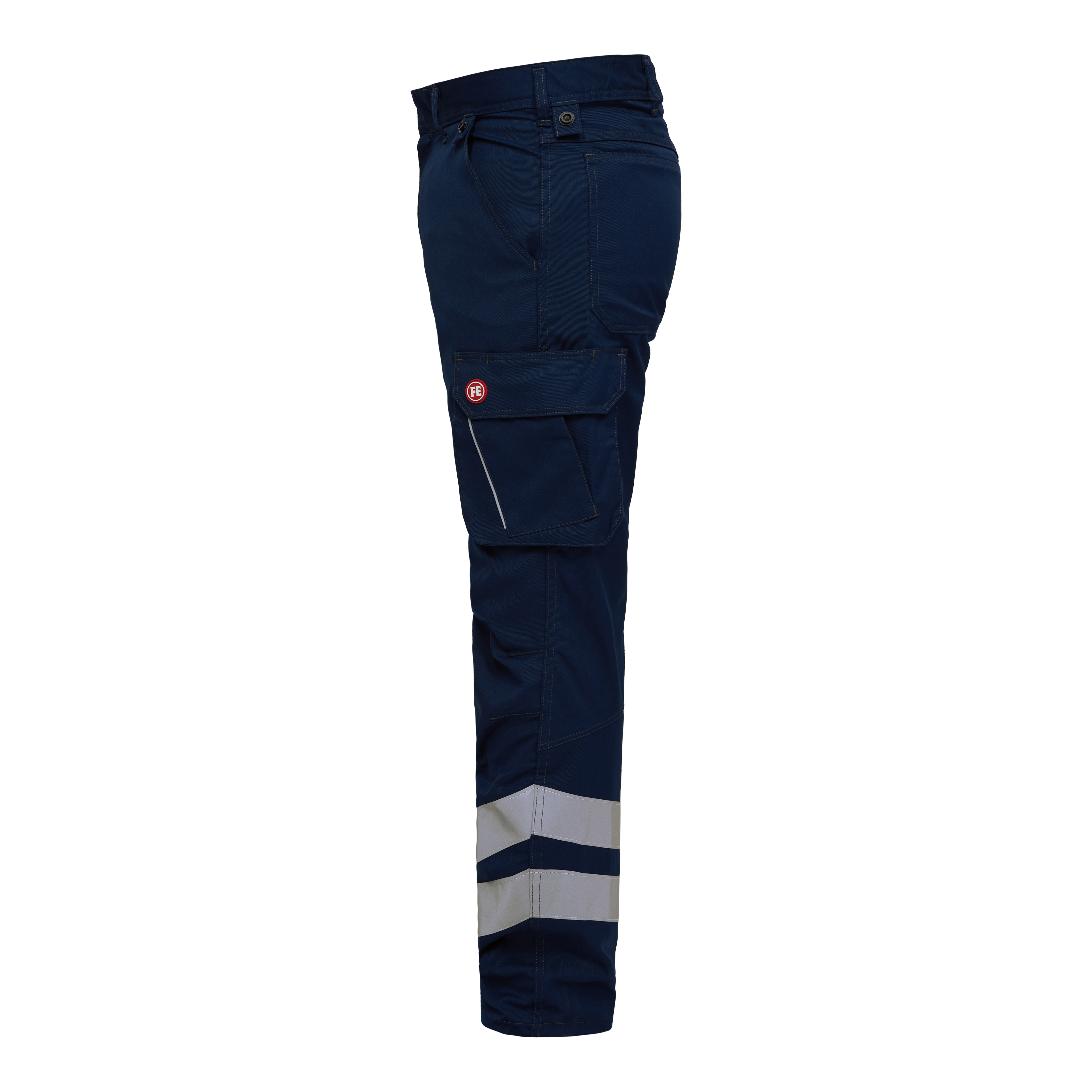 Engel Workwear Cargo servicebukser med refleks - Blue Ink [165] / K80