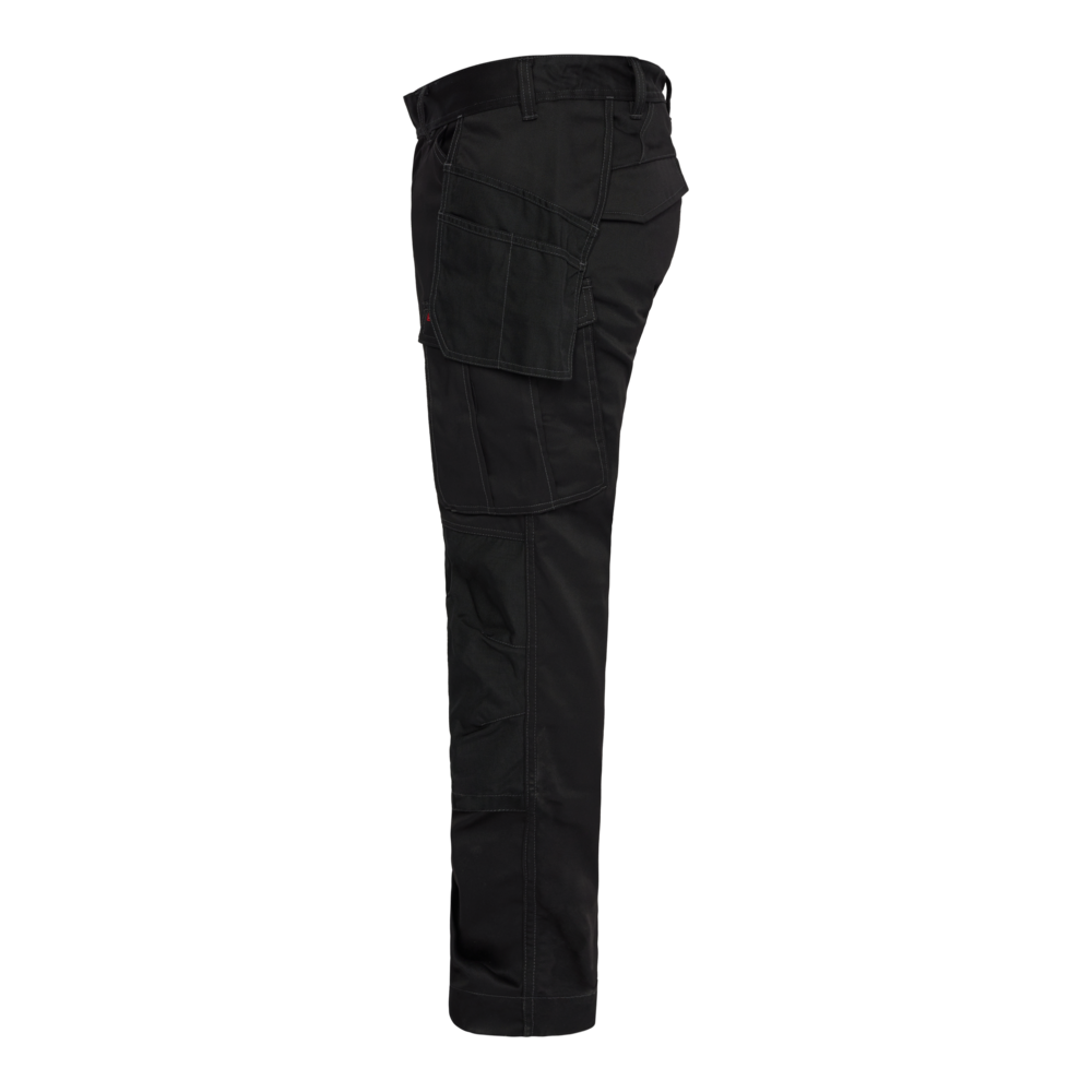 EXTEND Arbeitshose mit Holstertaschen – Schwarz (Seite links)