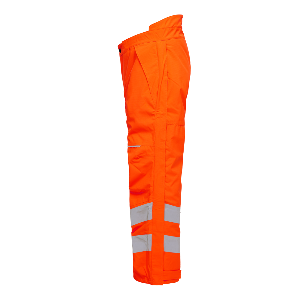 SAFETY Winterhose – Warnorange (Seite links)