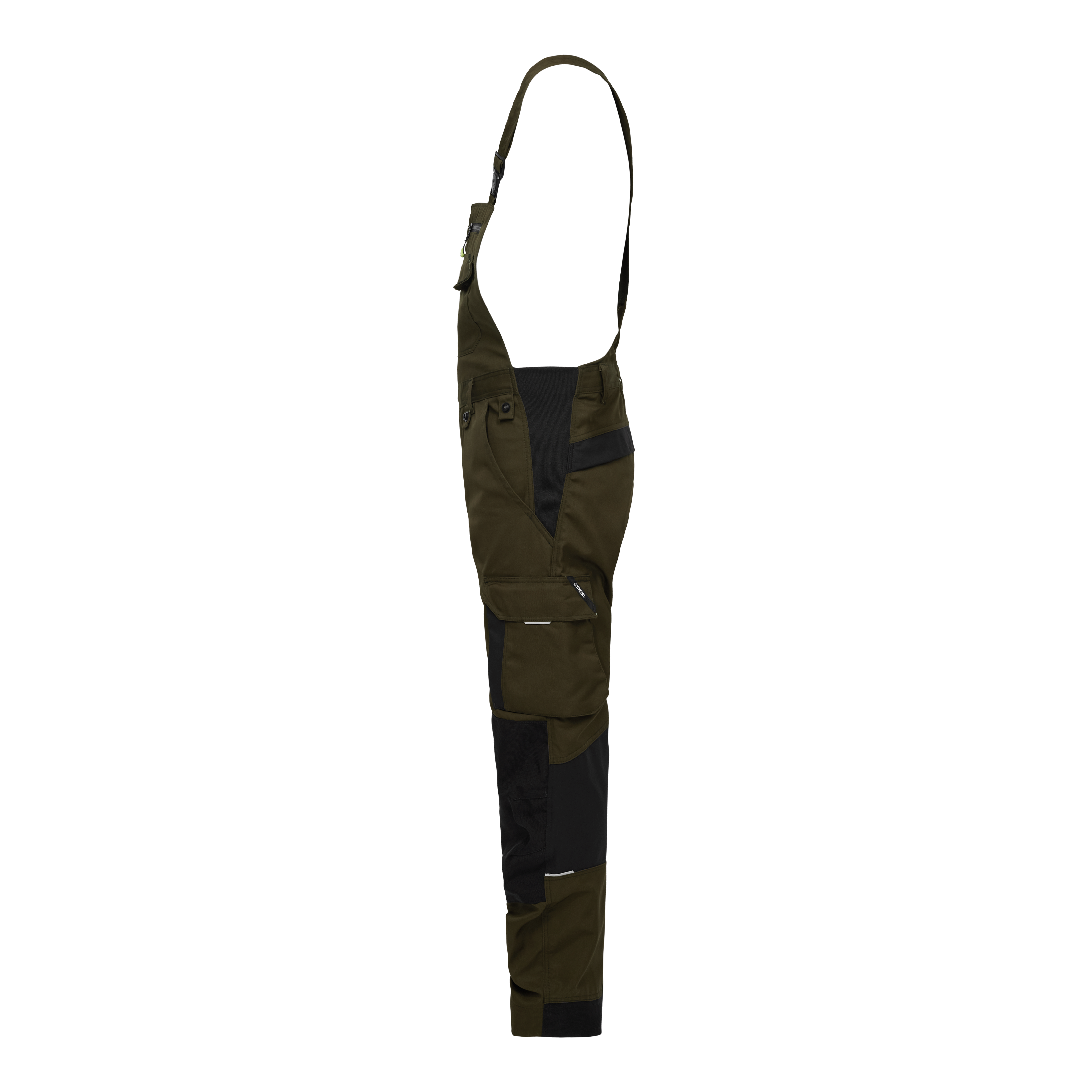 Engel Workwear X-treme overall med stræk - Forest Green/Sort [5320] / K80