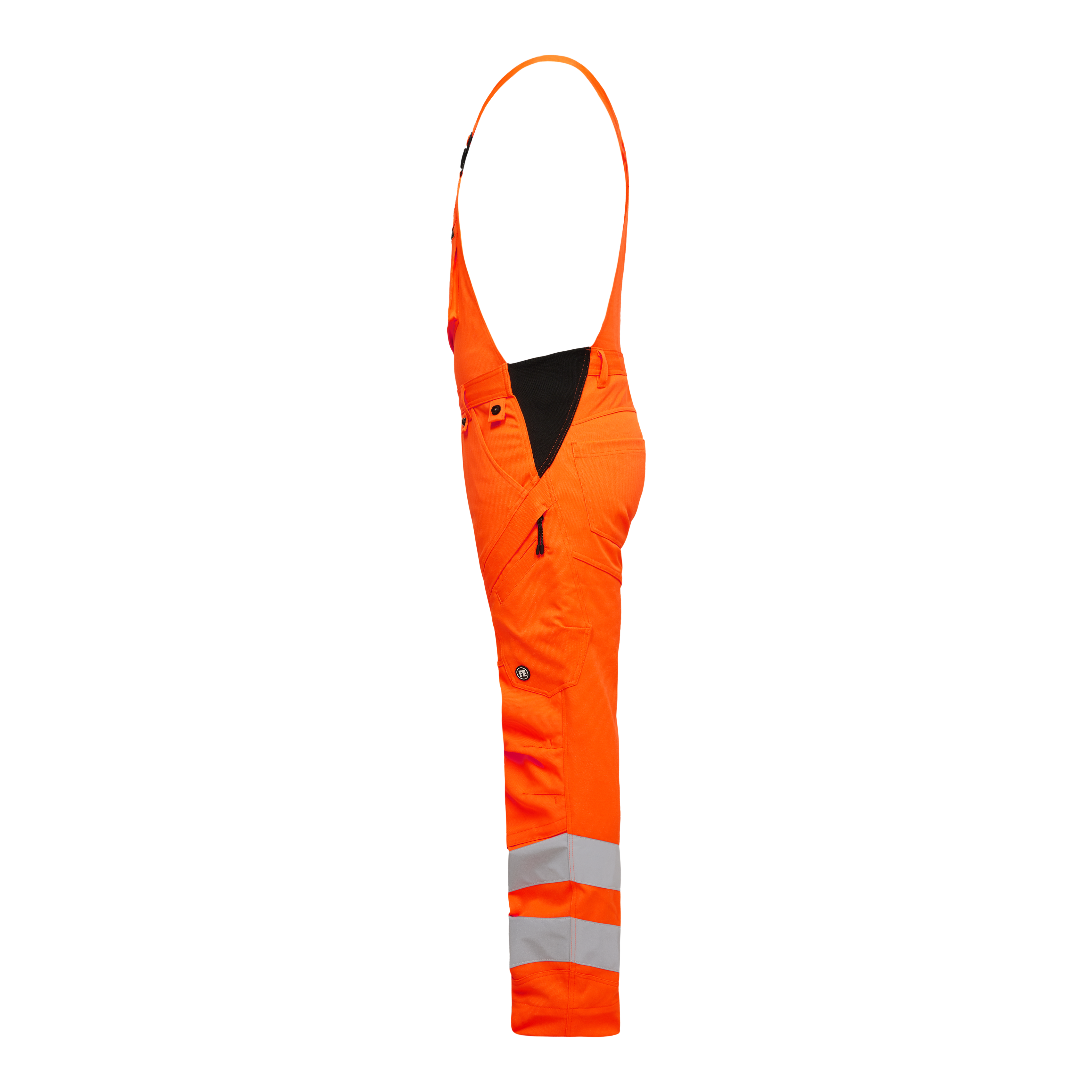 Engel Workwear Safety overall med 2-vejs stræk - Hi-vis Orange [10] / K80