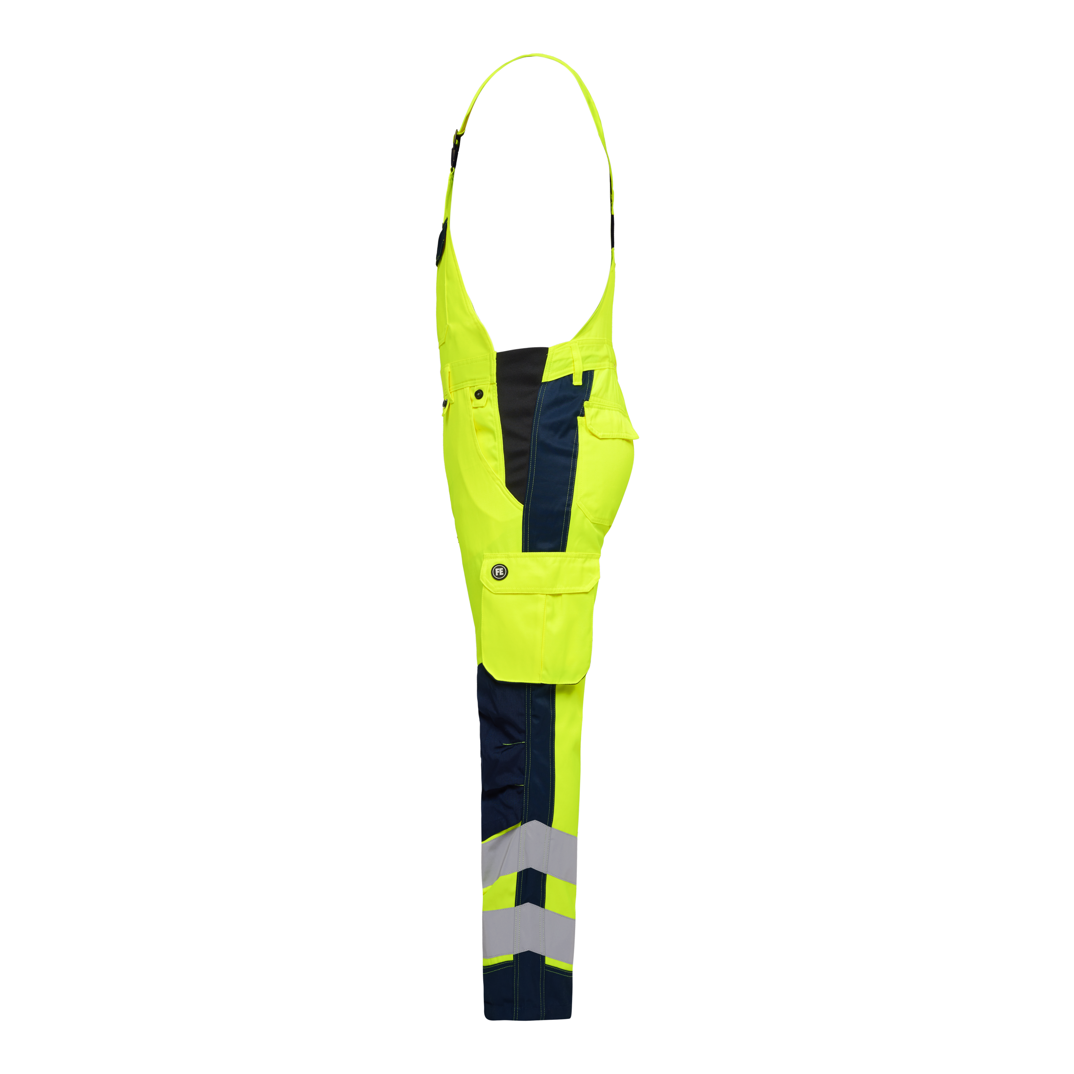 Engel Workwear Safety Light overall - Gul/Blue Ink [38165] / K80