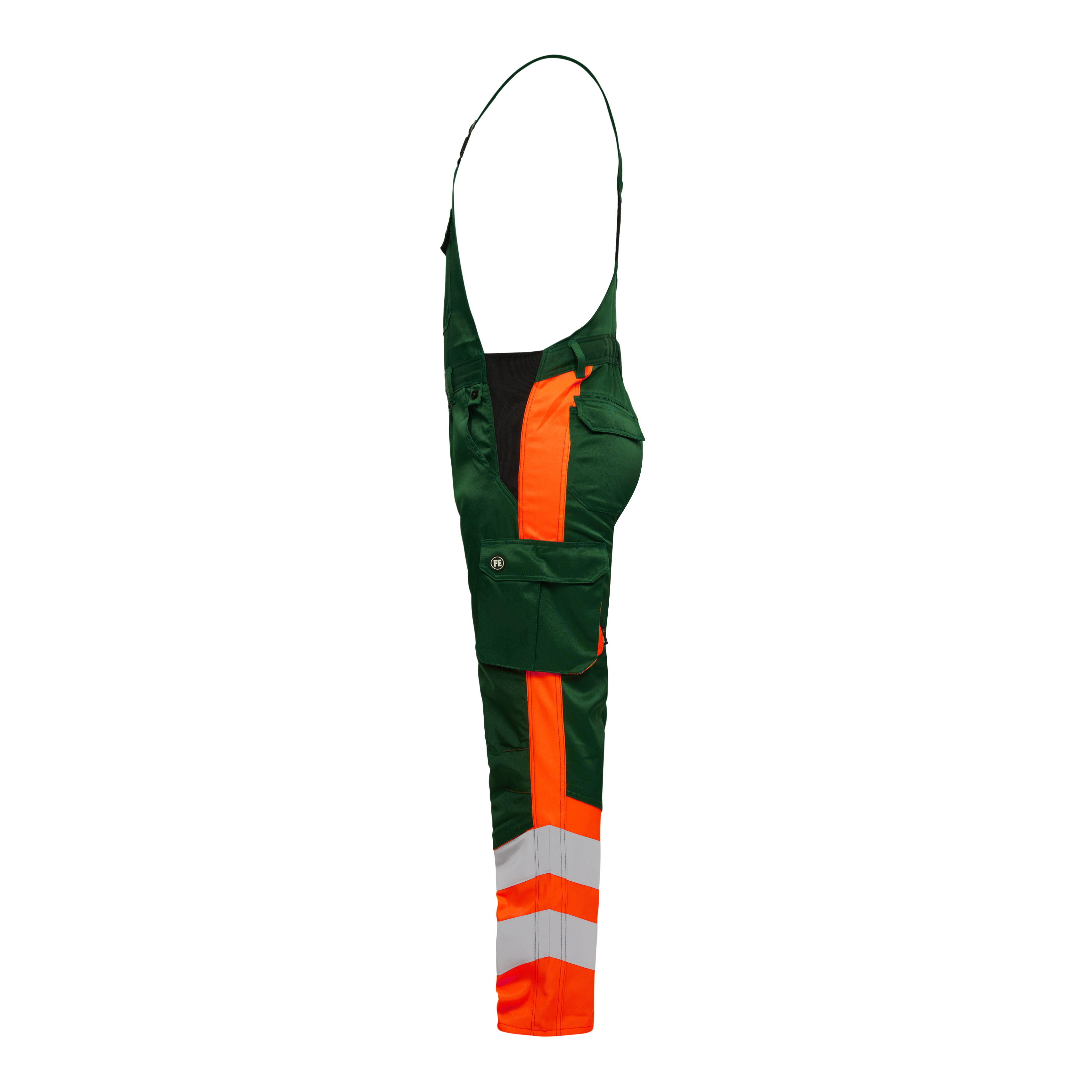 Engel Workwear Safety Light overall - Grøn/Orange [110] / K80